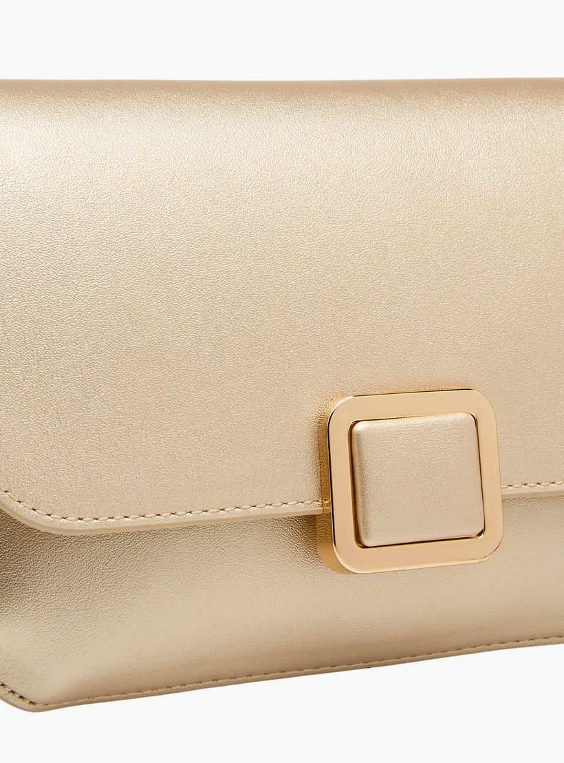 شنطة كروس بودي بارزة الملمس بحزام سلسلة قابل للفصل من فلورا بيلا-women-bagsandwallets-handbags-image-6