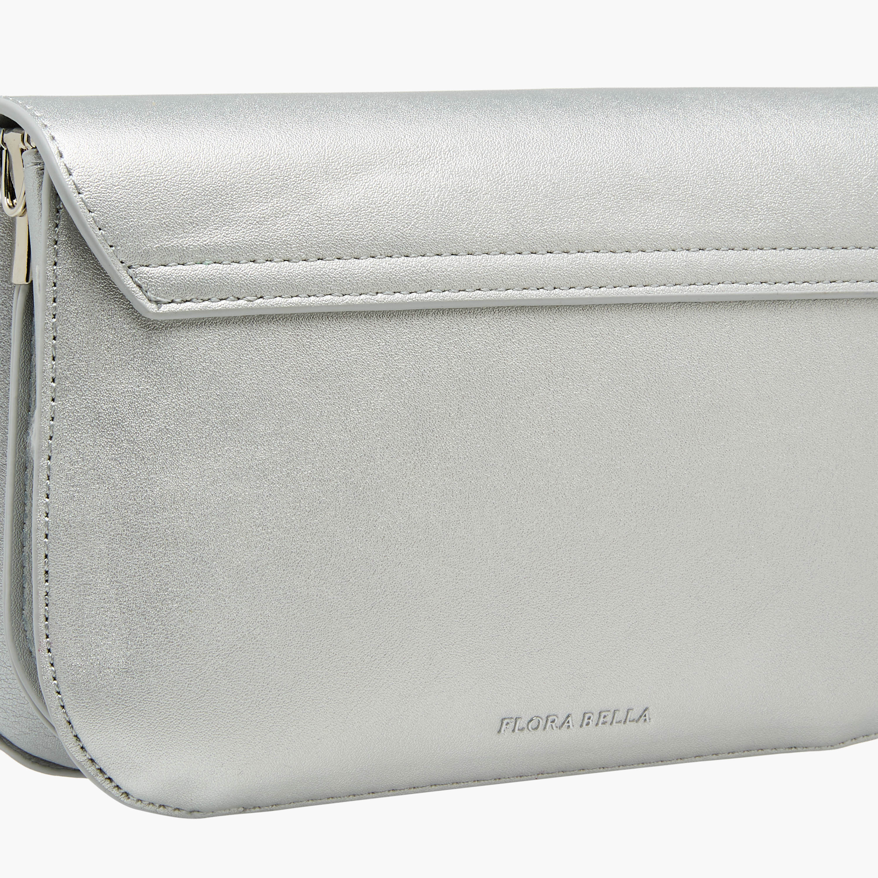 Flora Bella Textured Crossbody Bag with Detachable Chain Strap-women-bagsandwallets-handbags-image-7