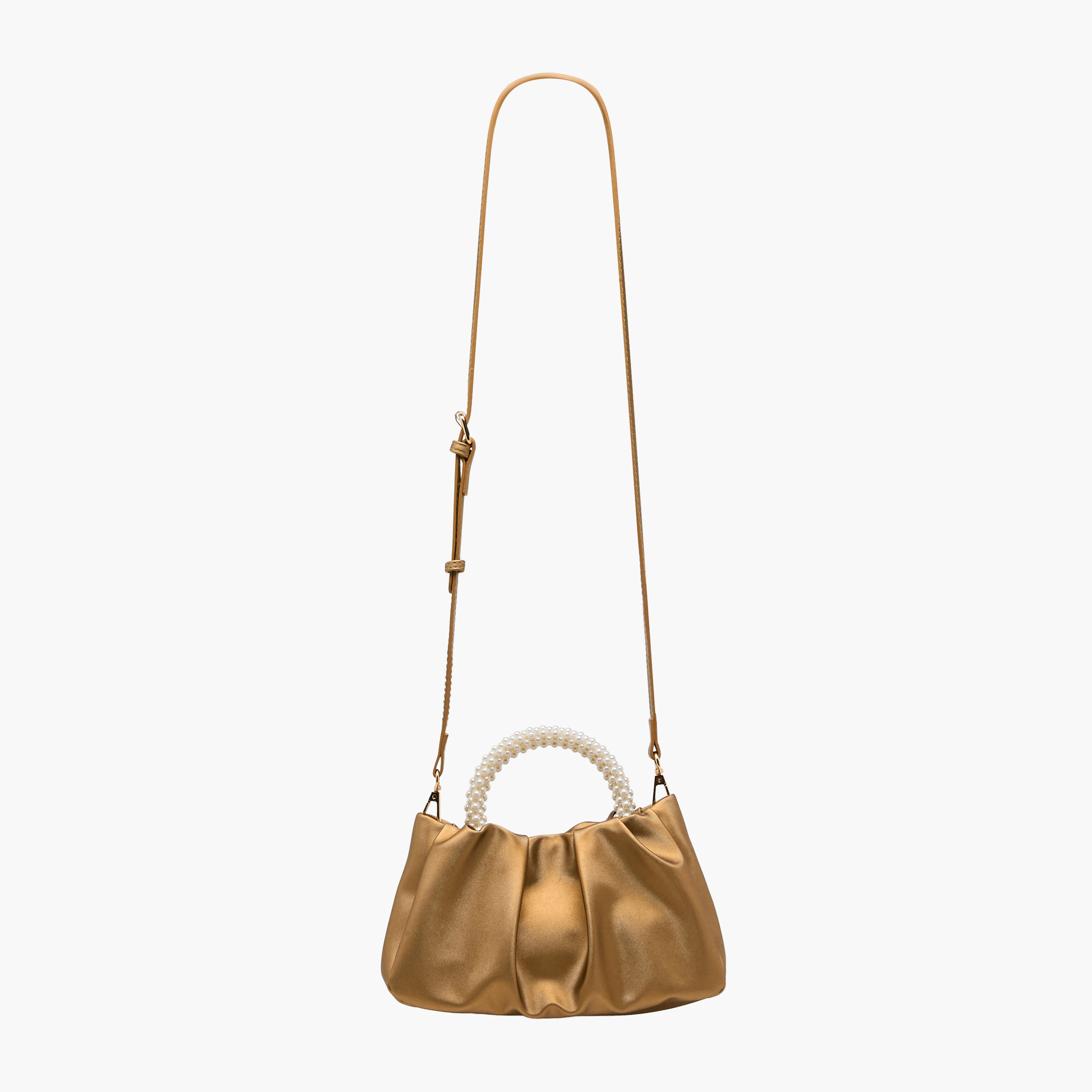 Flora Bella Ruched Crossbody Bag with Pearl Embellished Handle-women-bagsandwallets-handbags-image-3