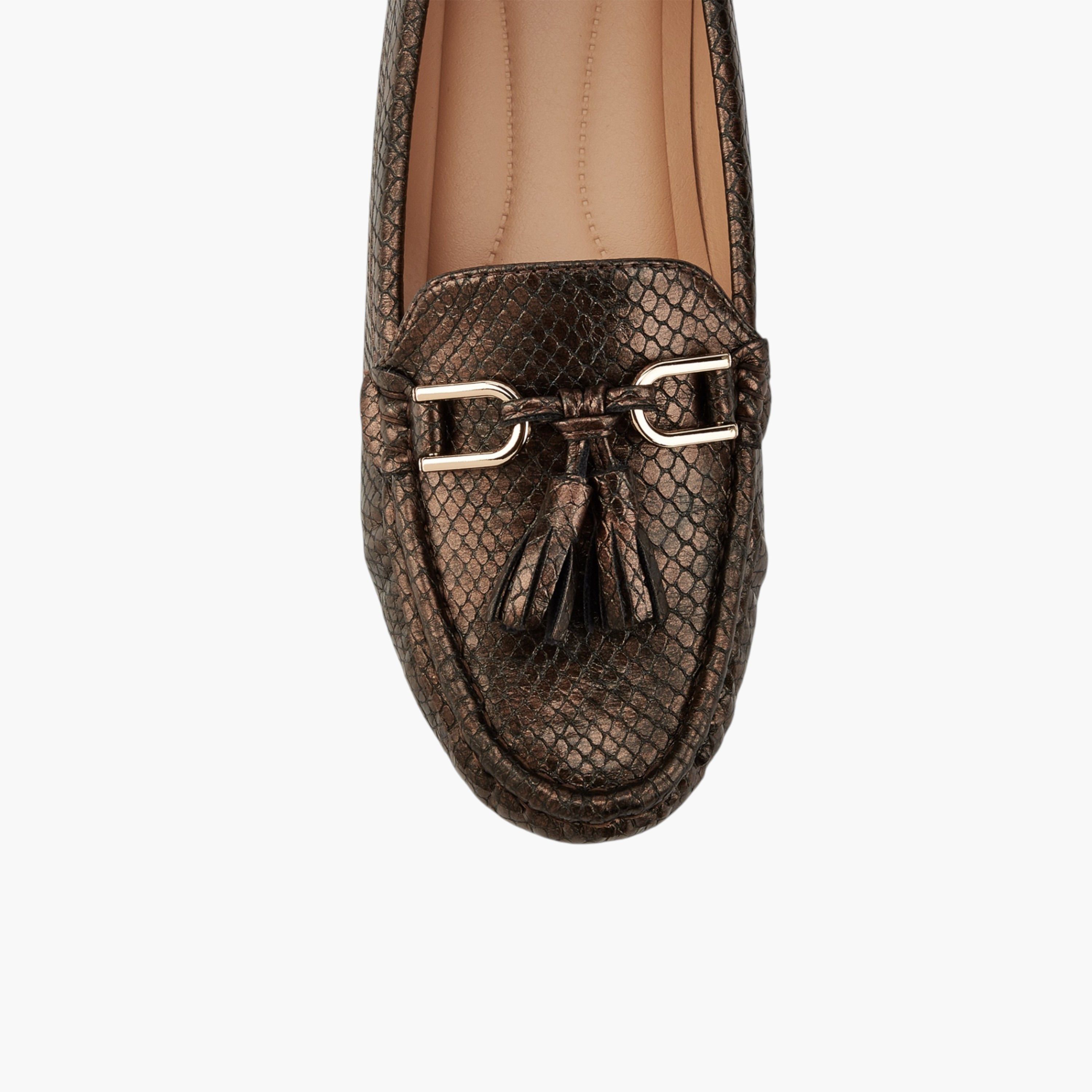 Flora Bella Textured Slip-On Loafers with Tassel  Accent-women-shoes-loafersandmoccasins-image-4
