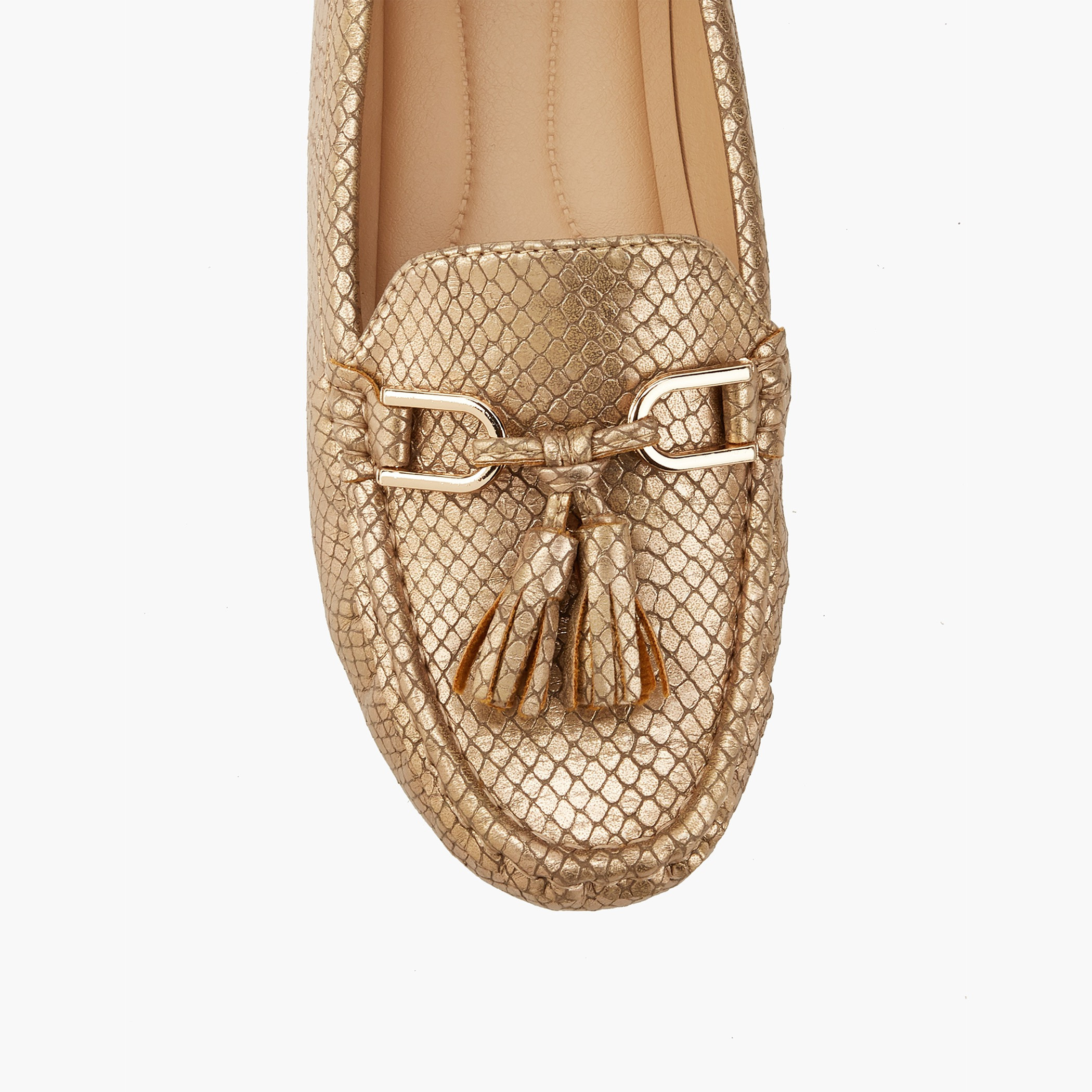 حذاء خفيف سهل الارتداء بارز الملمس بشرابة من فلورا بيلا-women-shoes-loafersandmoccasins-image-4