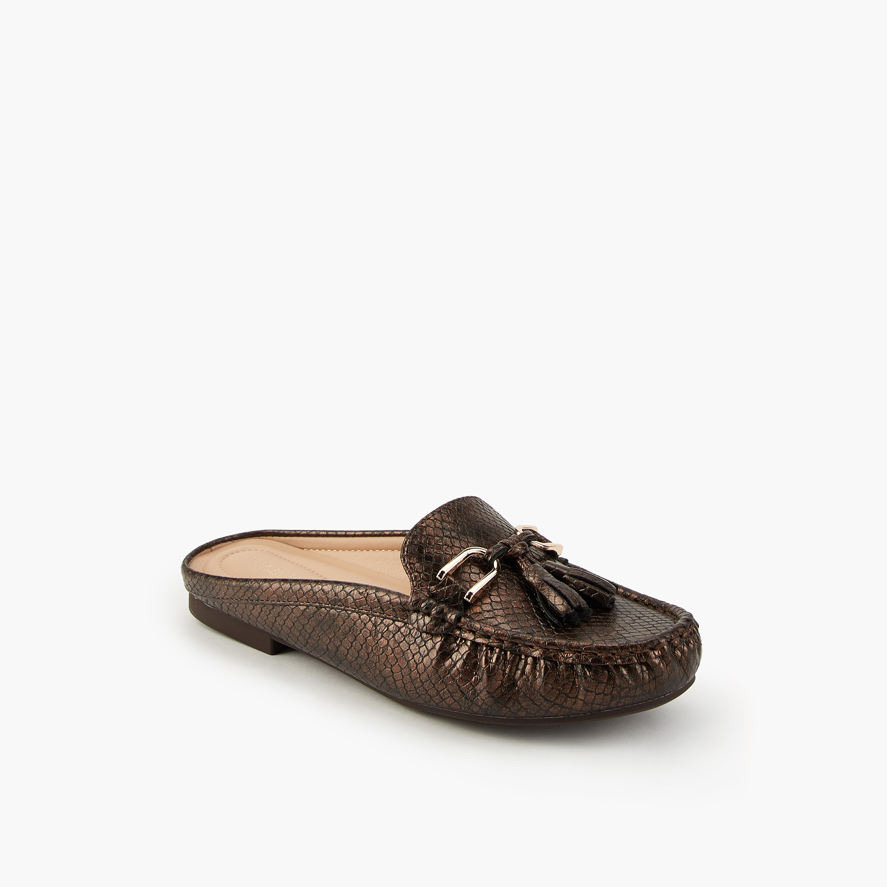 Flora Bella Textured Mules with Tassel Detail-women-shoes-flats-mules-image-3