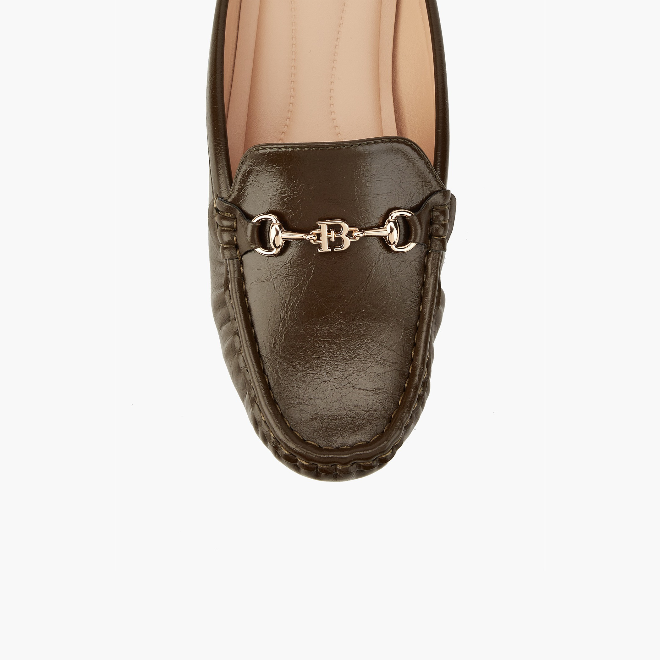 حذاء ميول سادة بزينة ميتاليك من فلورا بيلا-women-shoes-flats-mules-image-4