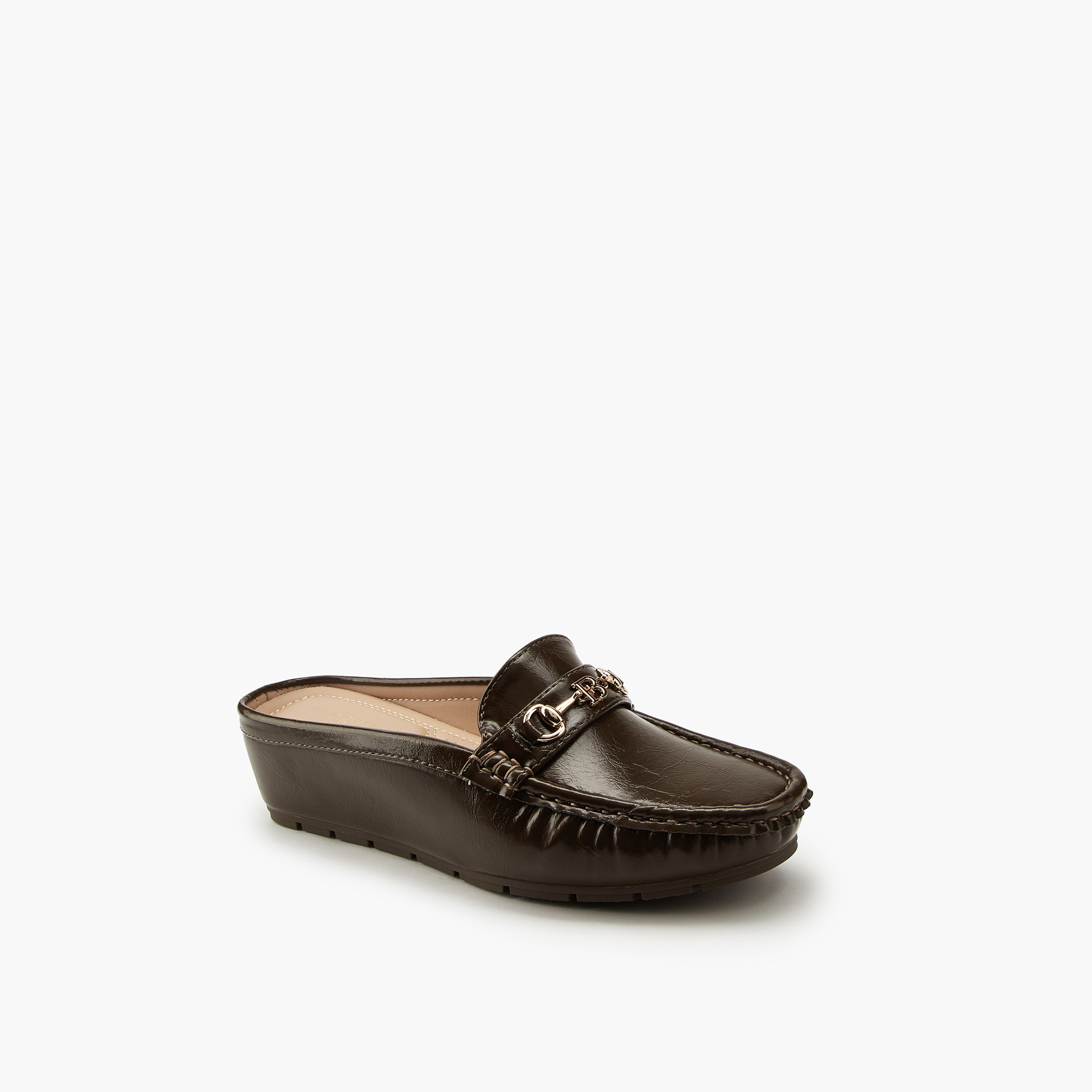 Flora Bella Horsebit Detail Slip-On Mules-women-shoes-heels-image-3