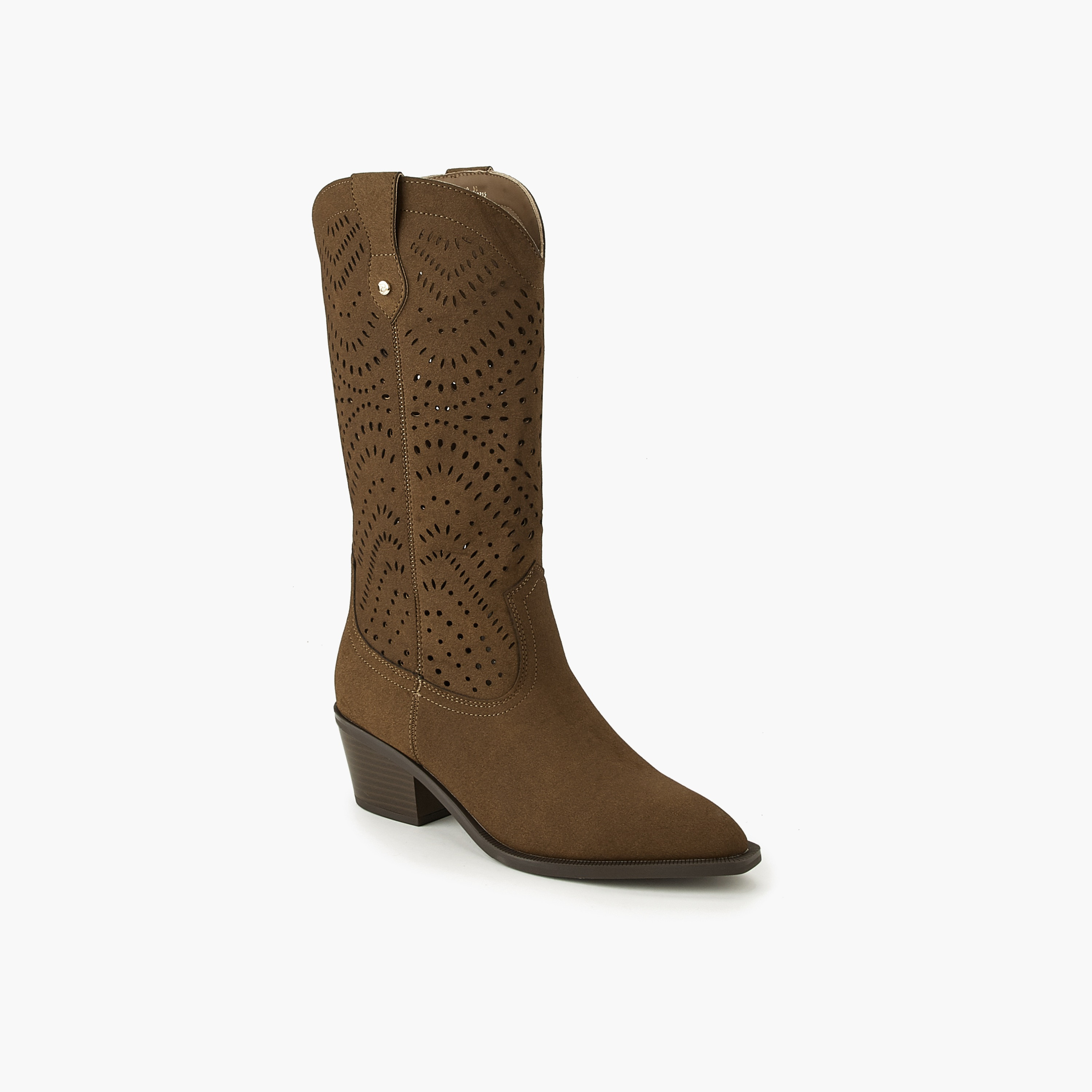 بوت شافت طويل مفرغ بالليزر للنساء من فلورا بيلا-women-shoes-boots-image-2