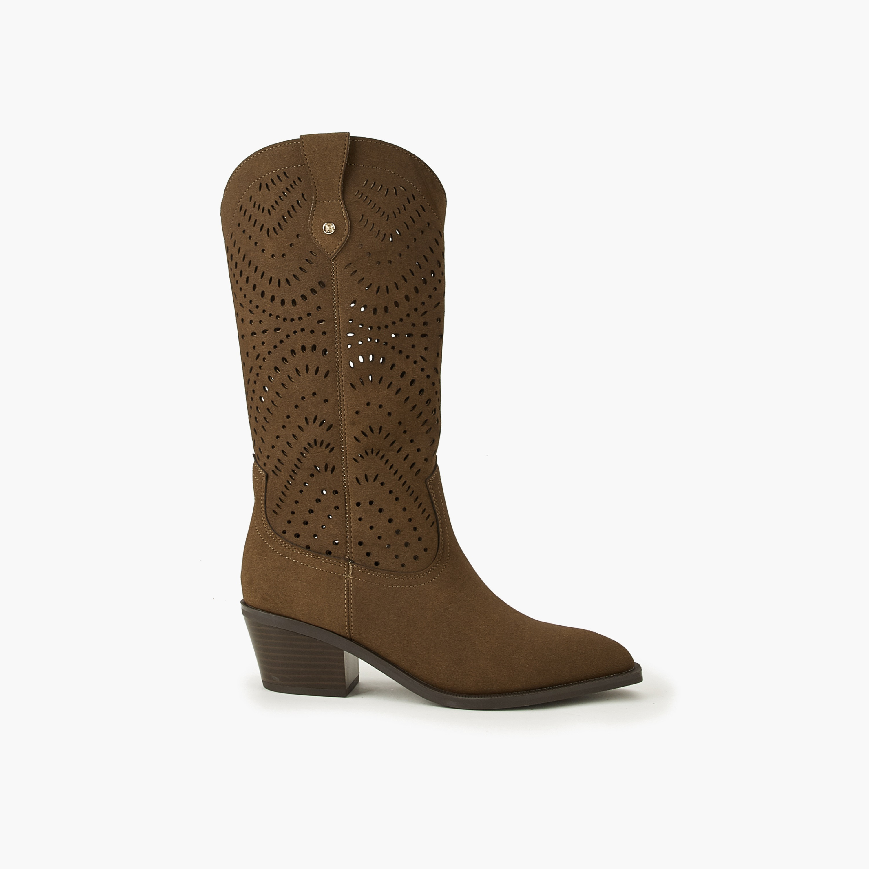 بوت شافت طويل مفرغ بالليزر للنساء من فلورا بيلا-women-shoes-boots-image-3