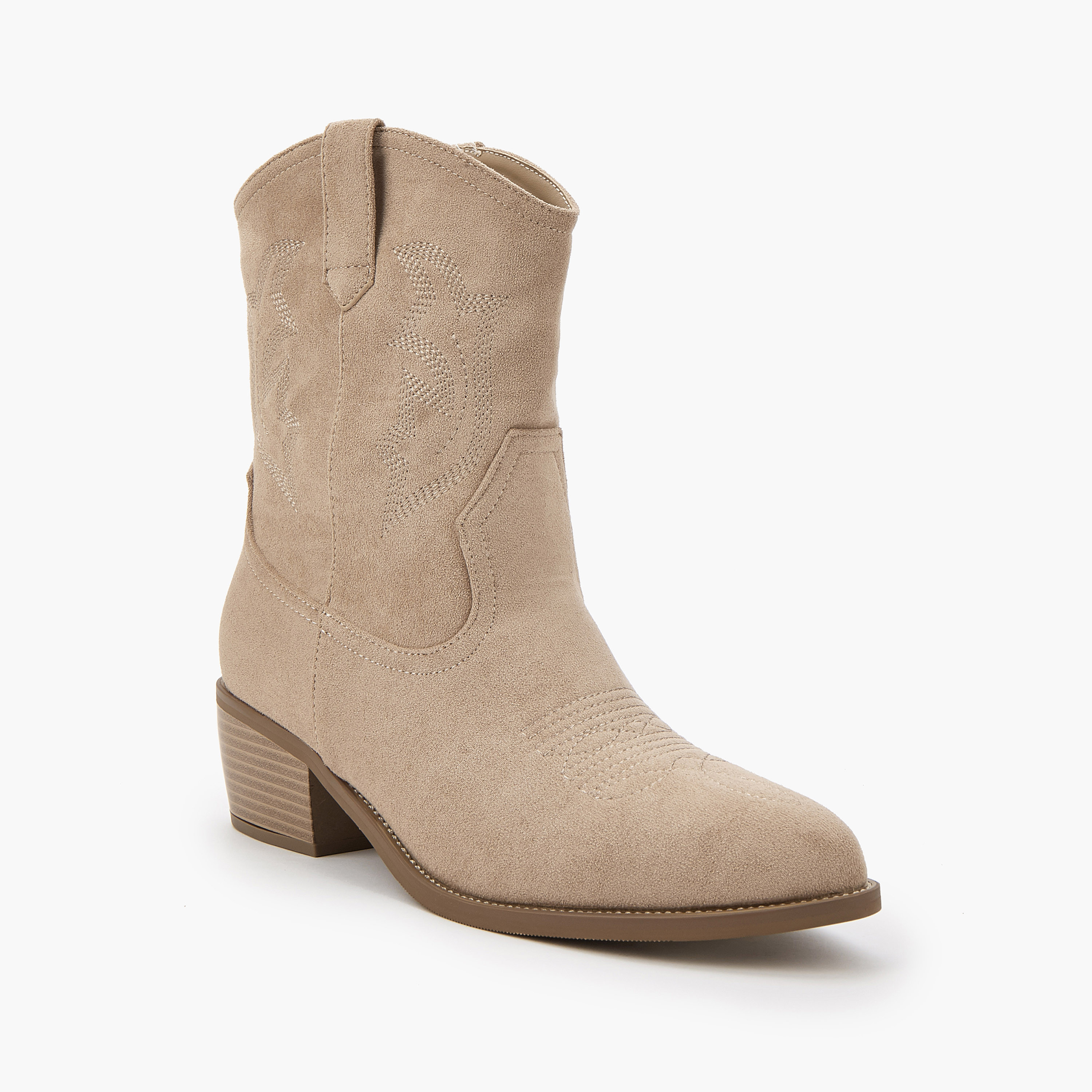 Flora Bella Women's Block Heel Ankle Boots-women-shoes-boots-image-3