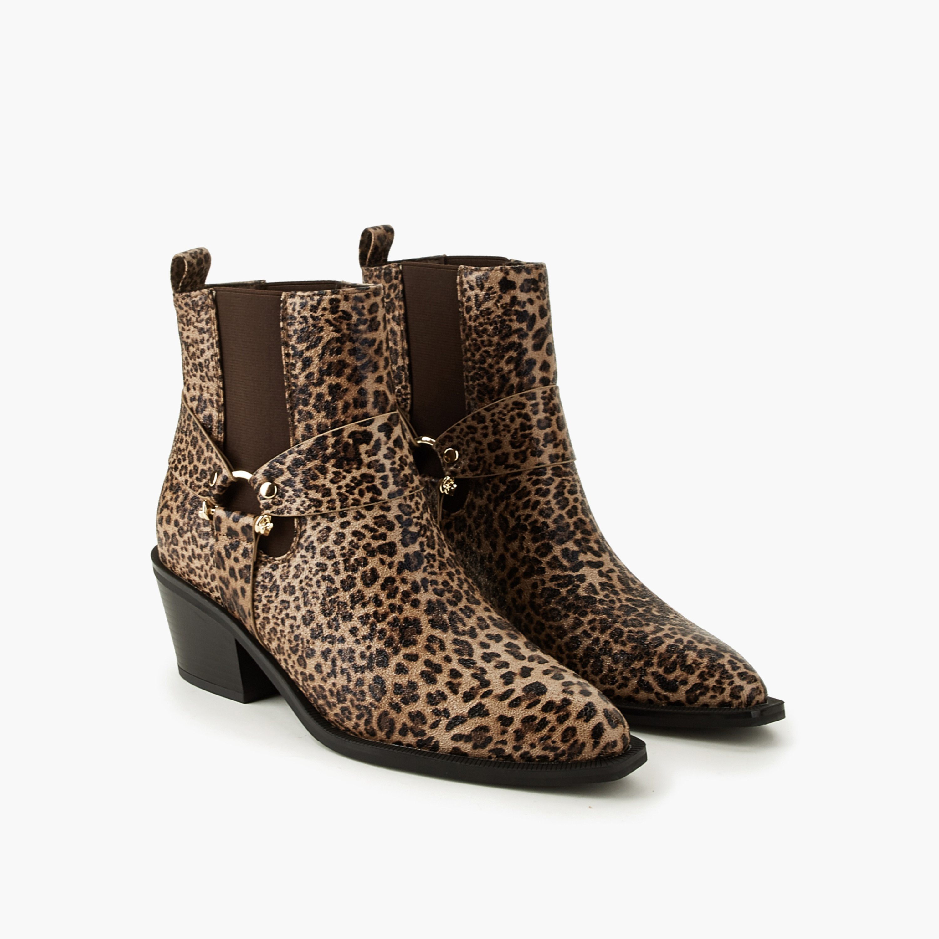 Flora Bella Women Animal Print Ankle Boots-women-shoes-boots-image-1