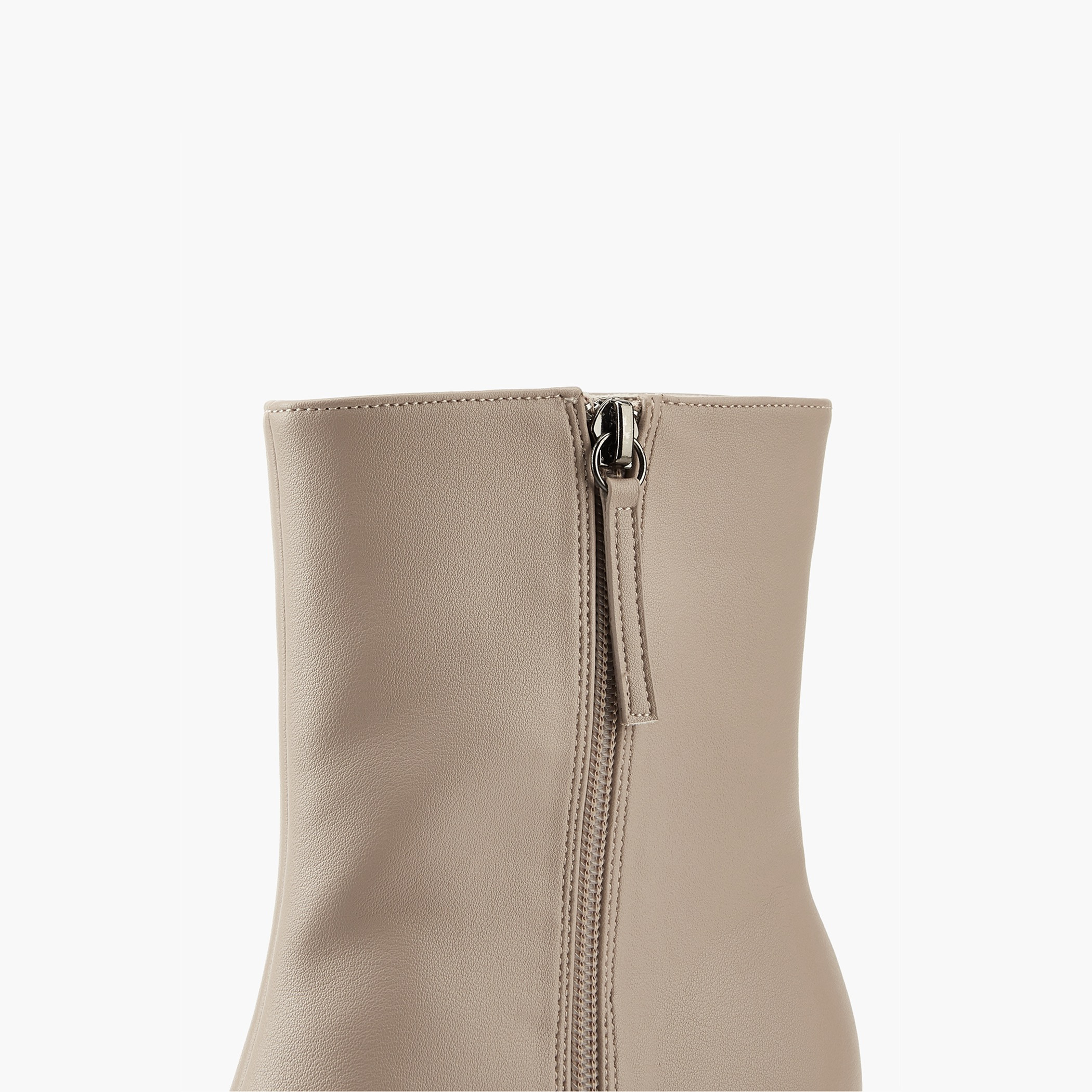 Flora Bella Solid Ankle Boots with Block Heels and Zip Closure-women-shoes-boots-image-5