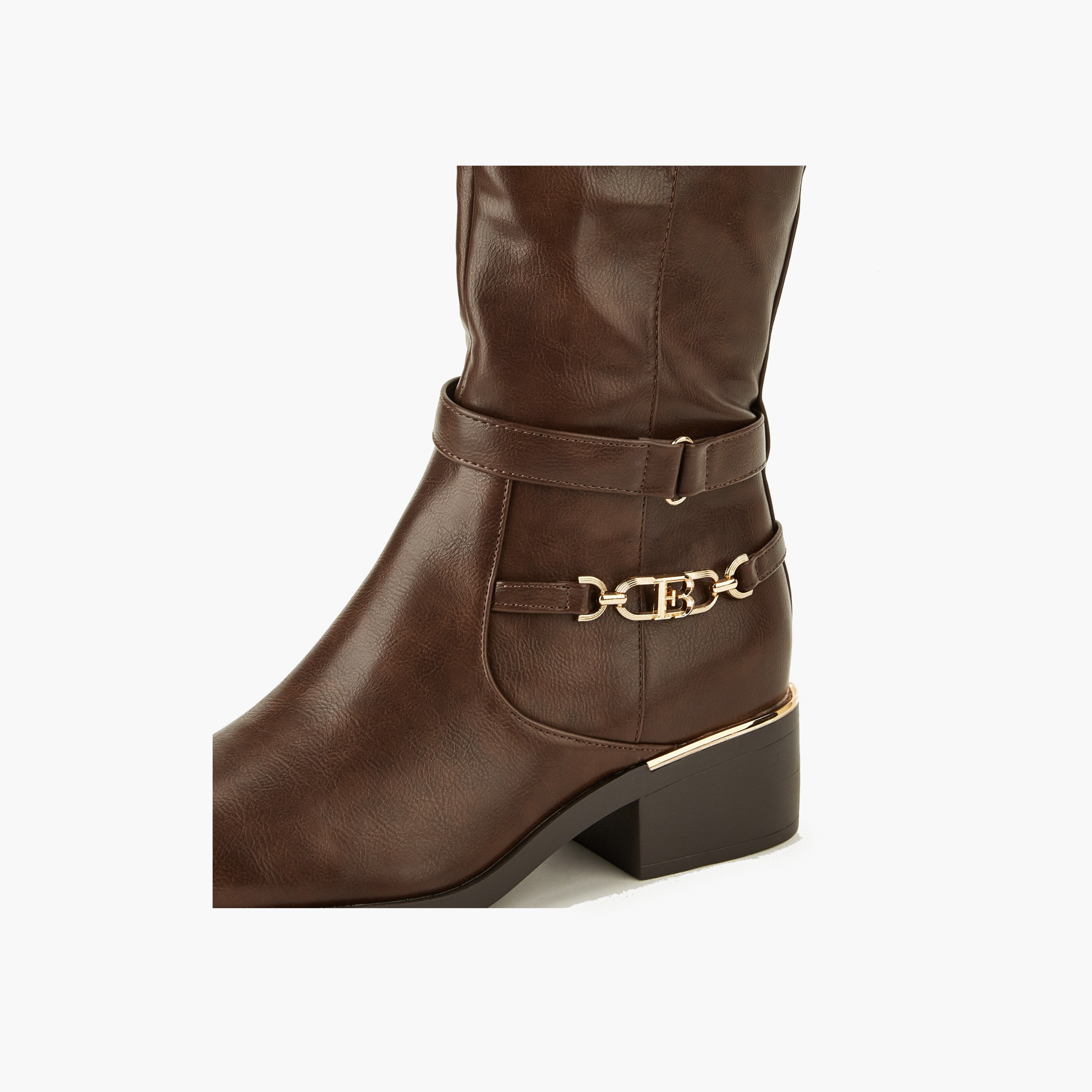 Flora Bella Women Chain Accent High Shaft Boots-women-shoes-boots-image-4