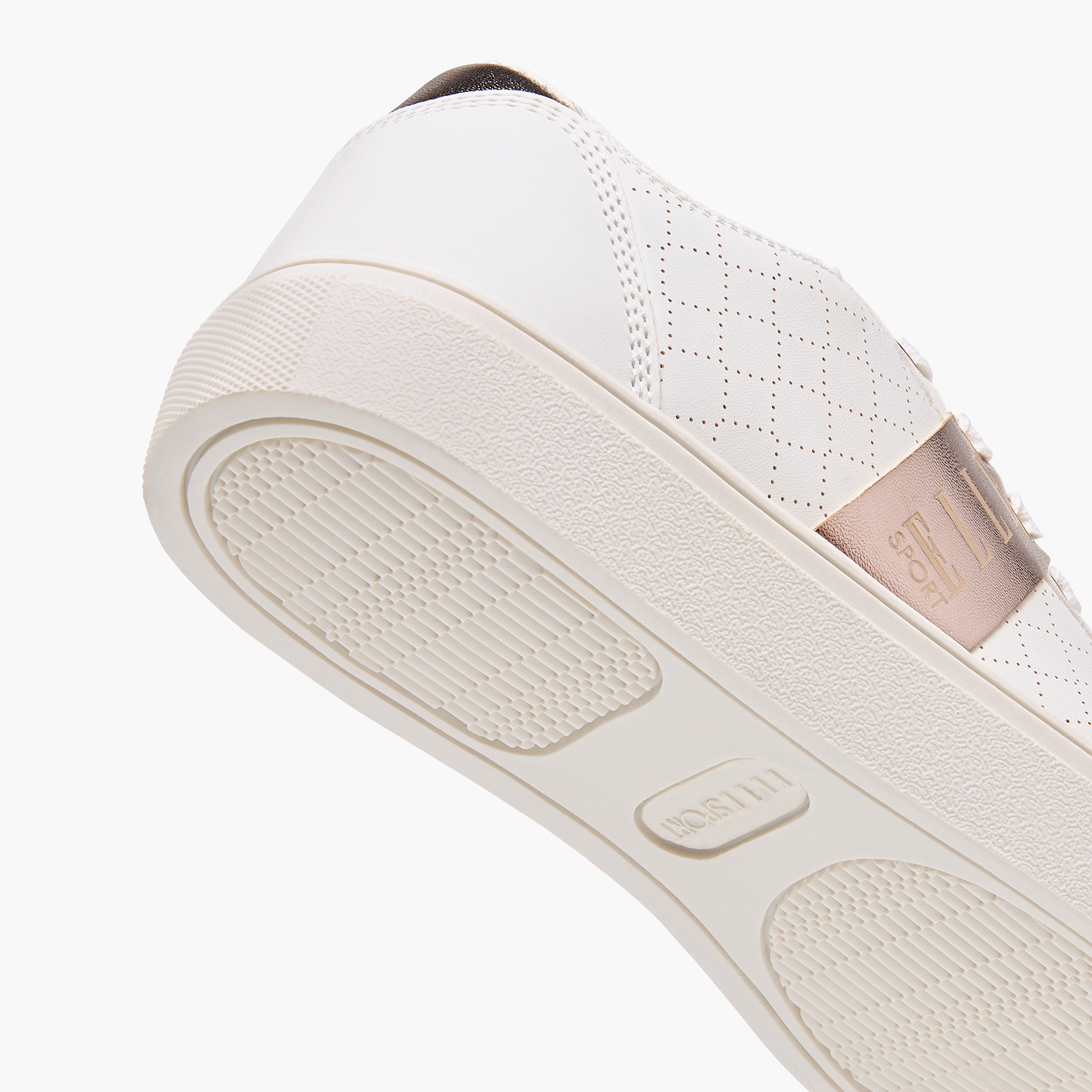 Elle Women's Logo Detail Sneakers with Lace-Up Closure-women-shoes-sneakers-image-5