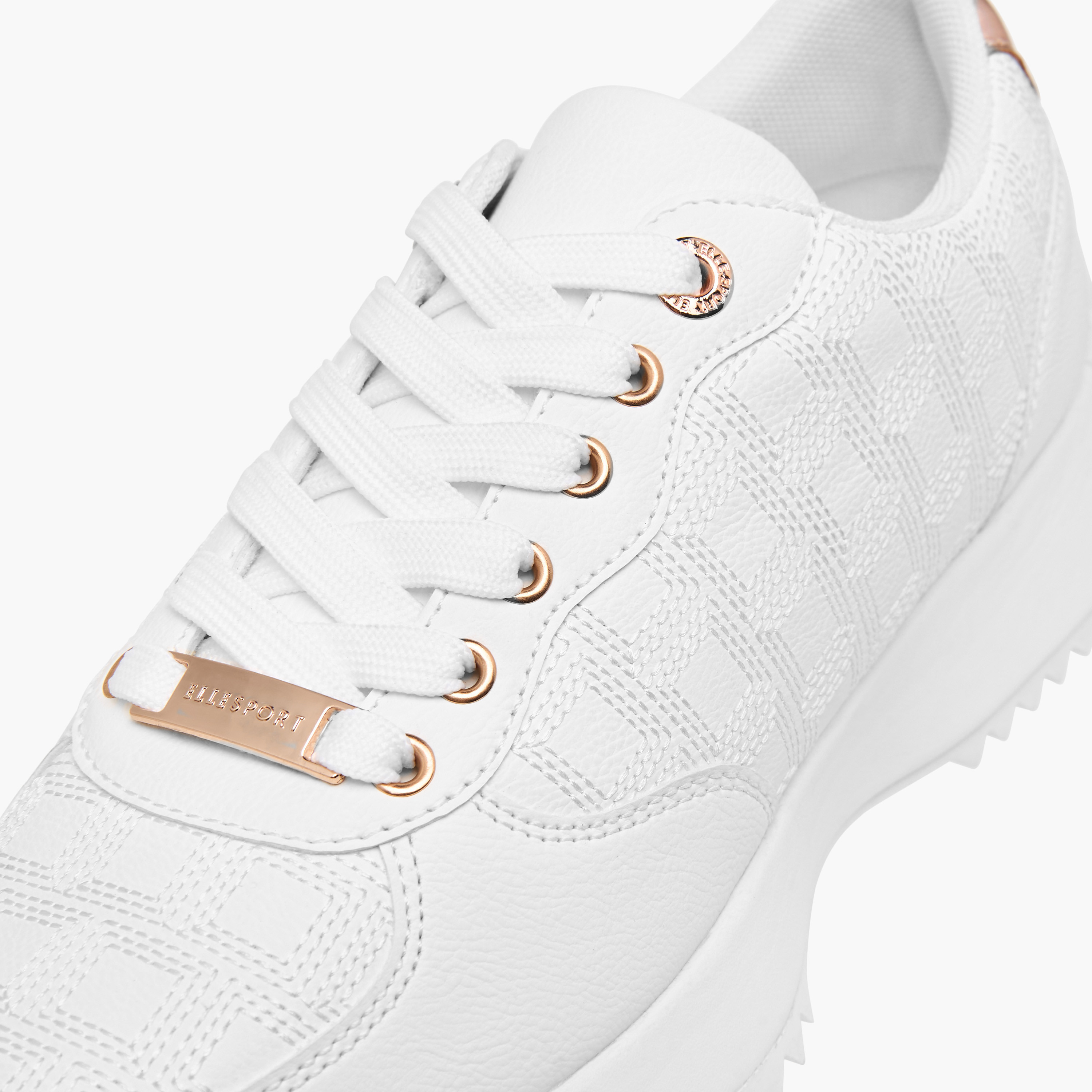Elle Women's Embroidered Sneakers with Lace-Up Closure-women-shoes-sneakers-image-4