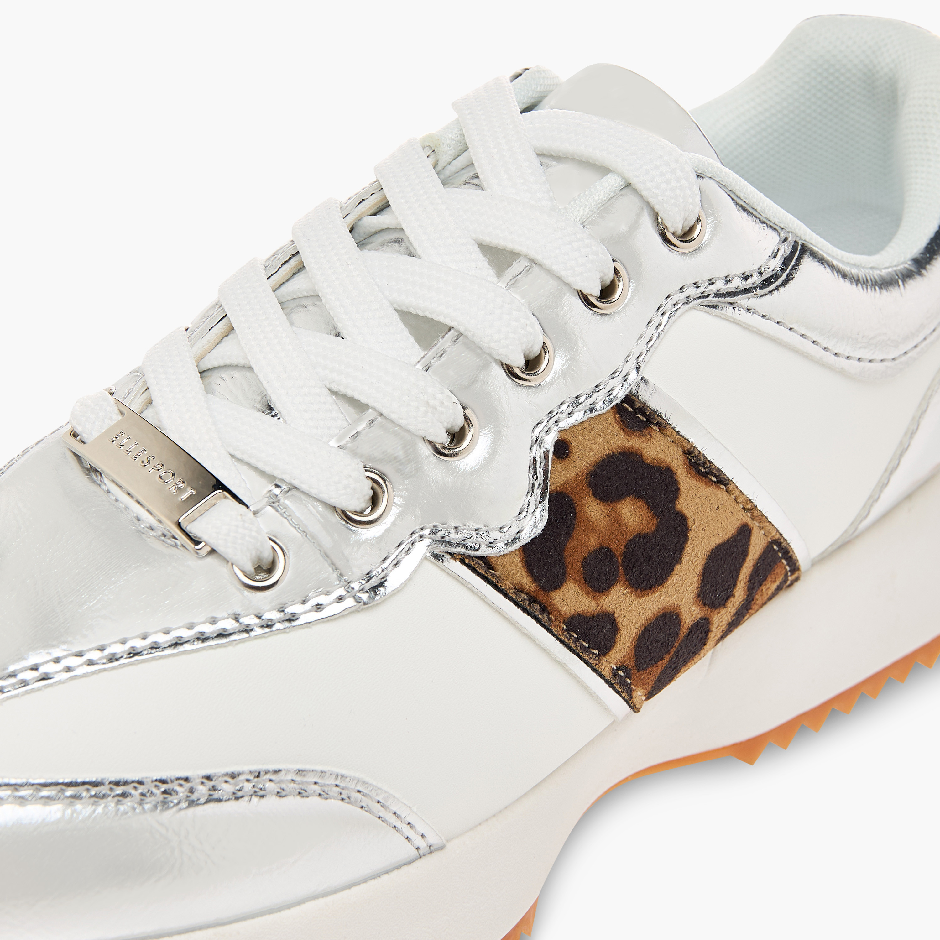 Elle Women's Animal Print Sneakers with Lace-Up Closure-women-shoes-sneakers-image-4