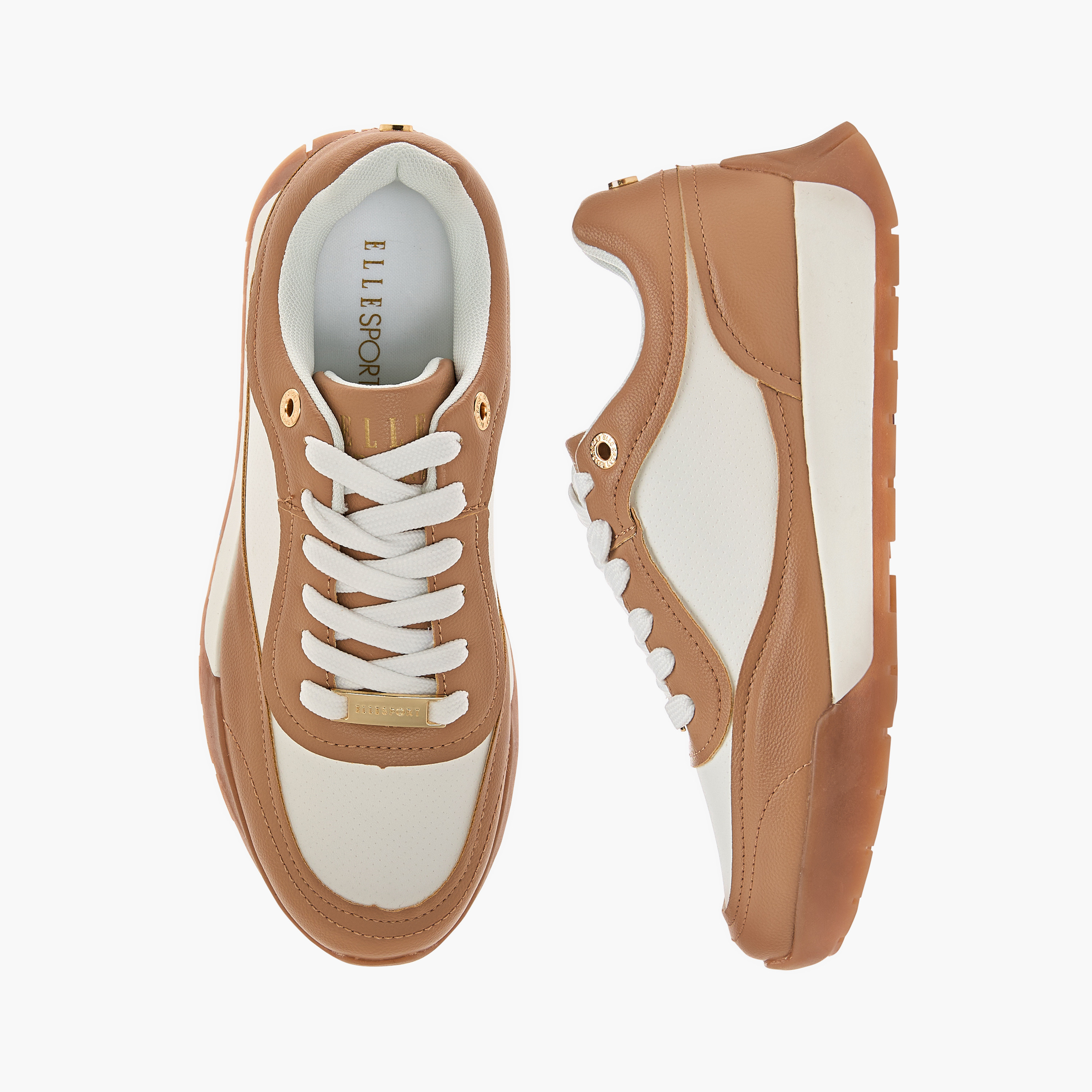 حذاء سنيكرز بألواح ورباط إغلاق للنساء من إيل-women-shoes-sneakers-image-1