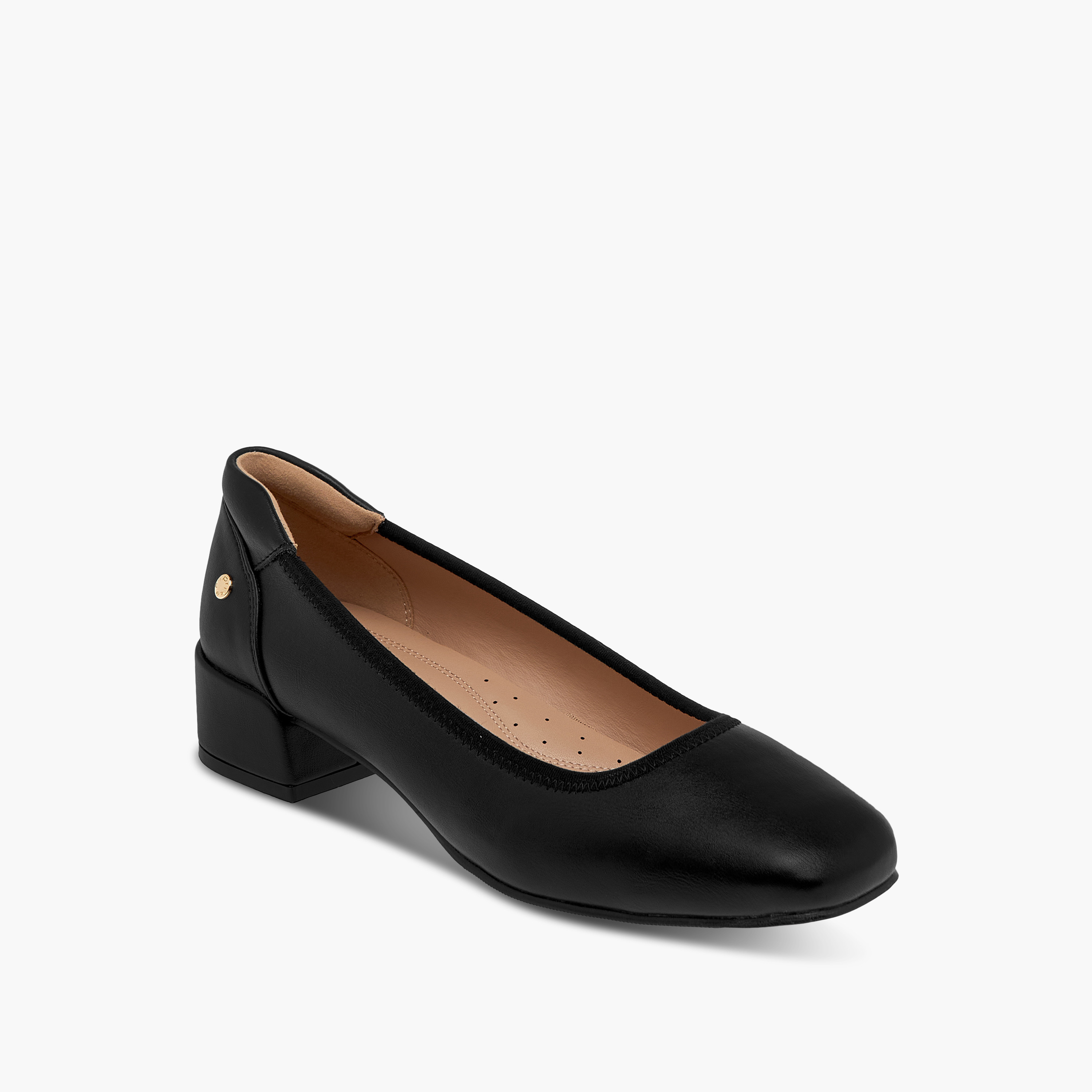 حذاء كلاسيكي سادة مريح سهل الارتداء بكعب سميك من بابريكا-women-shoes-sandals-heeled-image-4