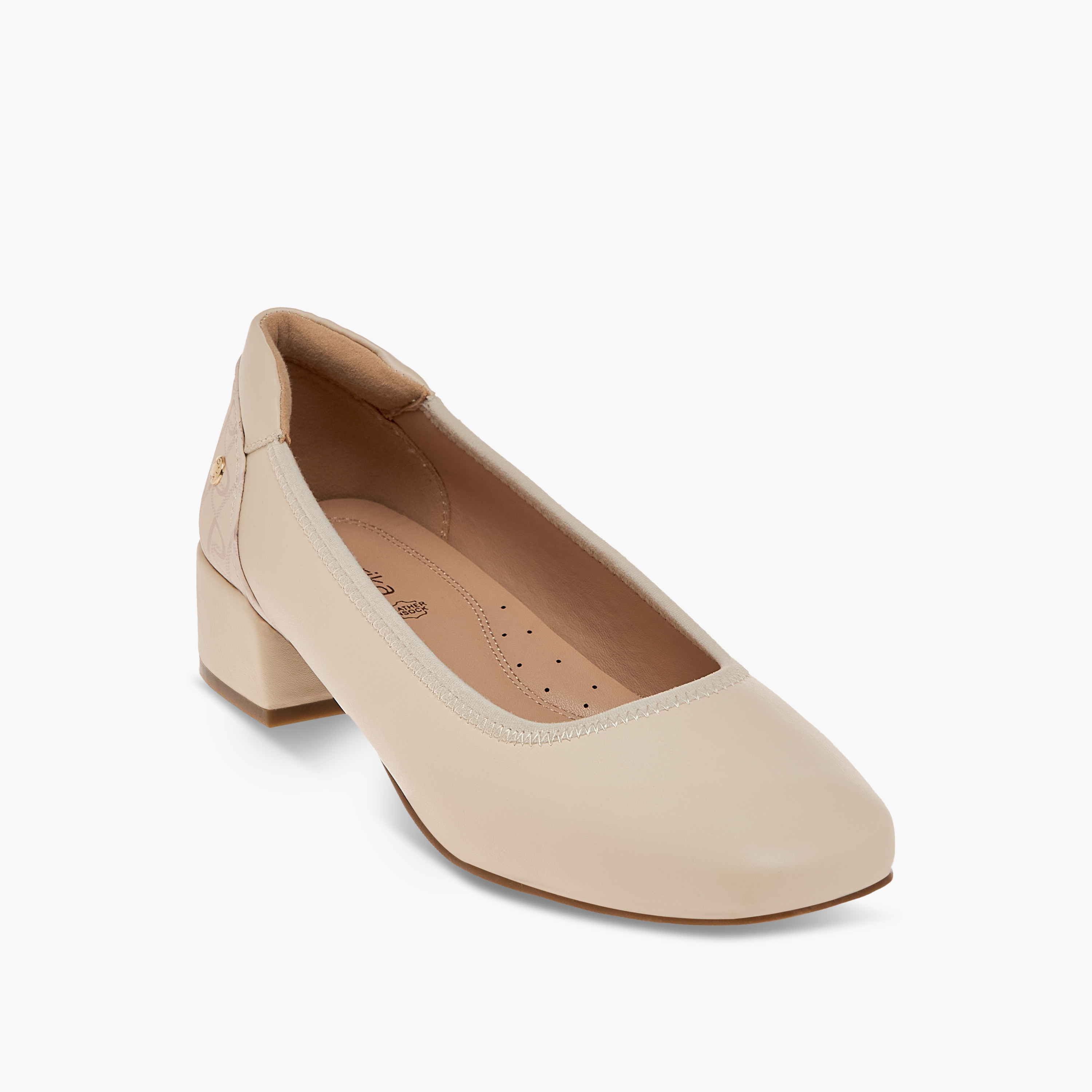Paprika Solid Slip-On Comfort Pumps with Block Heels-women-shoes-sandals-heeled-image-2