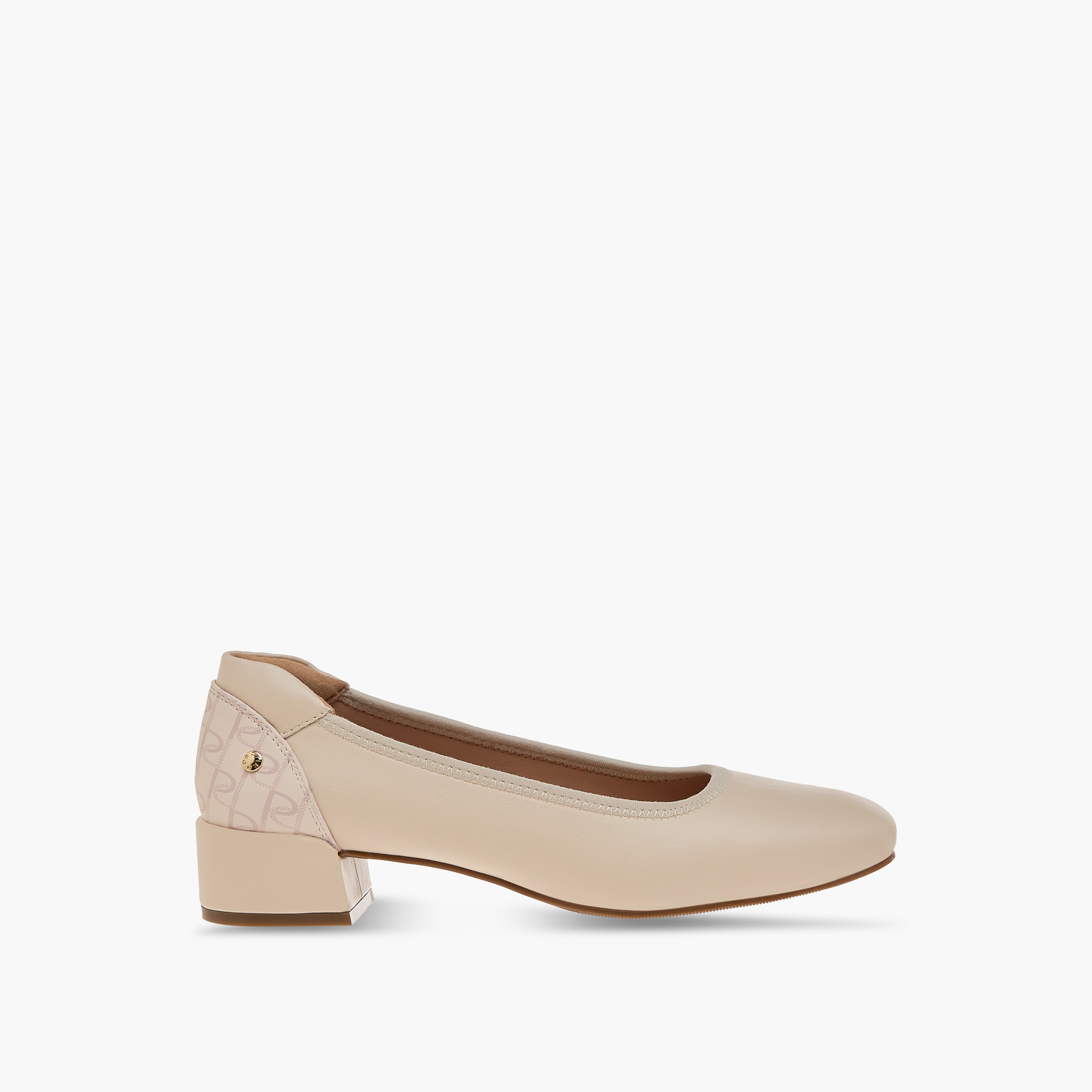 Paprika Solid Slip-On Comfort Pumps with Block Heels-women-shoes-sandals-heeled-image-3