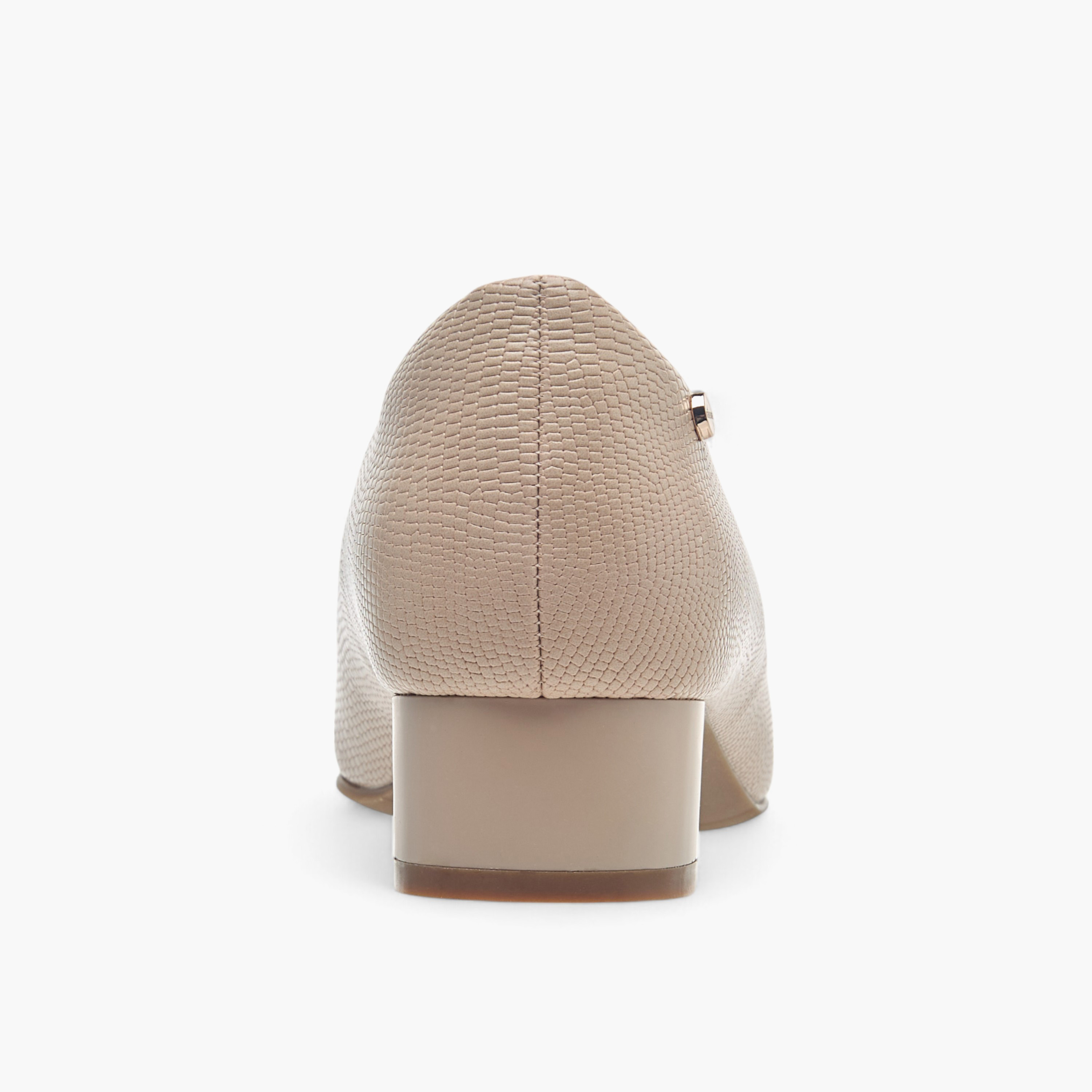 حذاء باليرينا سهل الارتداء بارز الملمس بكعب سميك للنساء من سيليست-women-shoes-heels-image-5