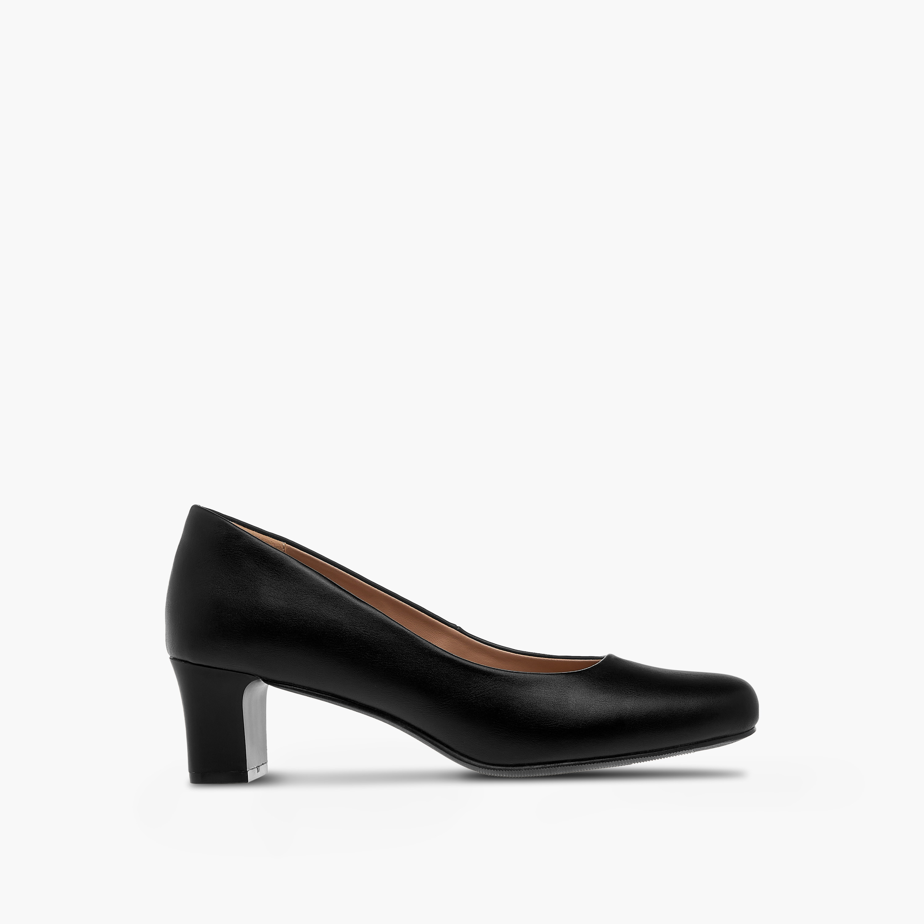 Paprika Solid Slip-On Comfort Pumps with Block Heels-women-shoes-sandals-heeled-image-3