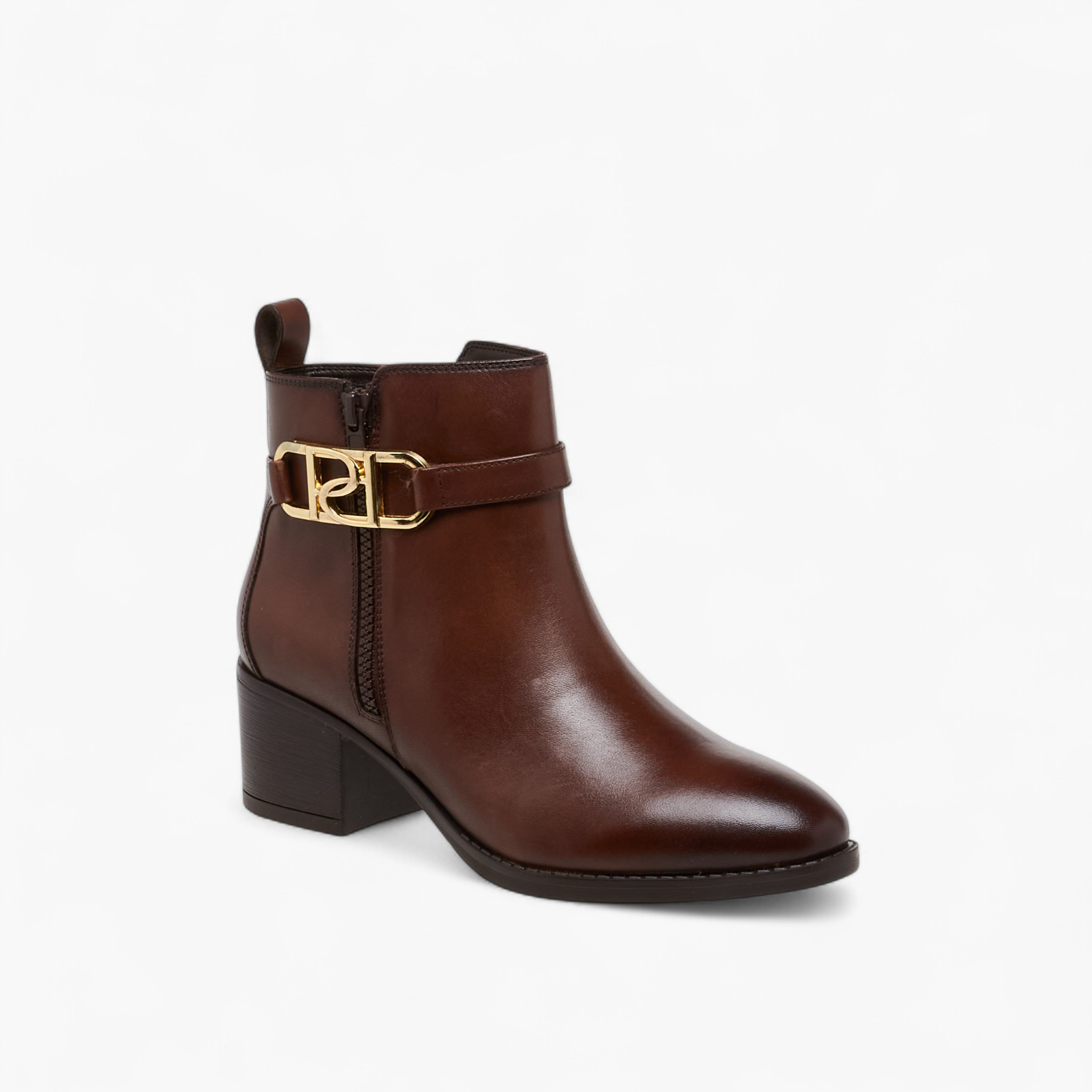Paprika Women's Buckle Accent Ankle Boots-women-shoes-boots-image-2