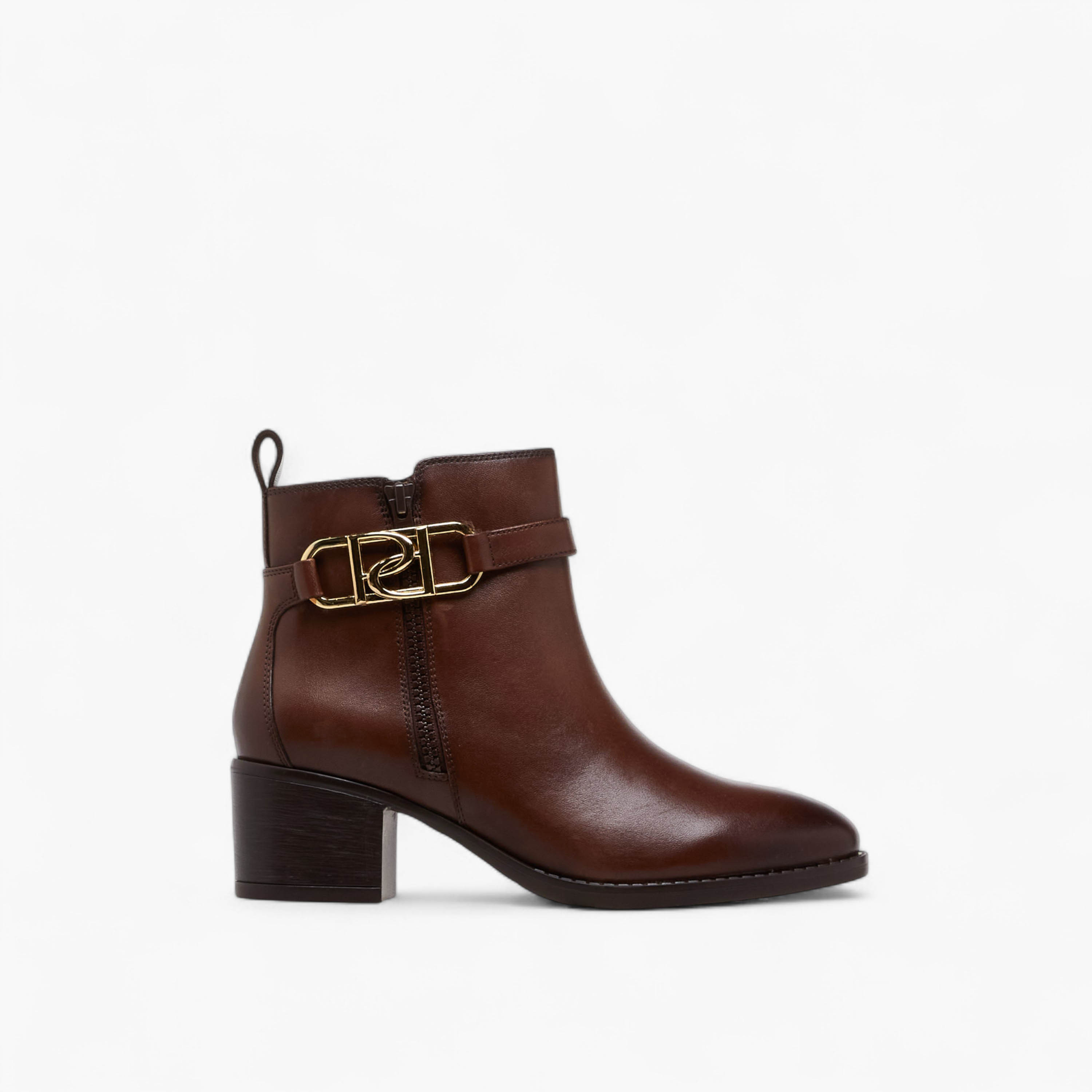 Paprika Women's Buckle Accent Ankle Boots-women-shoes-boots-image-3