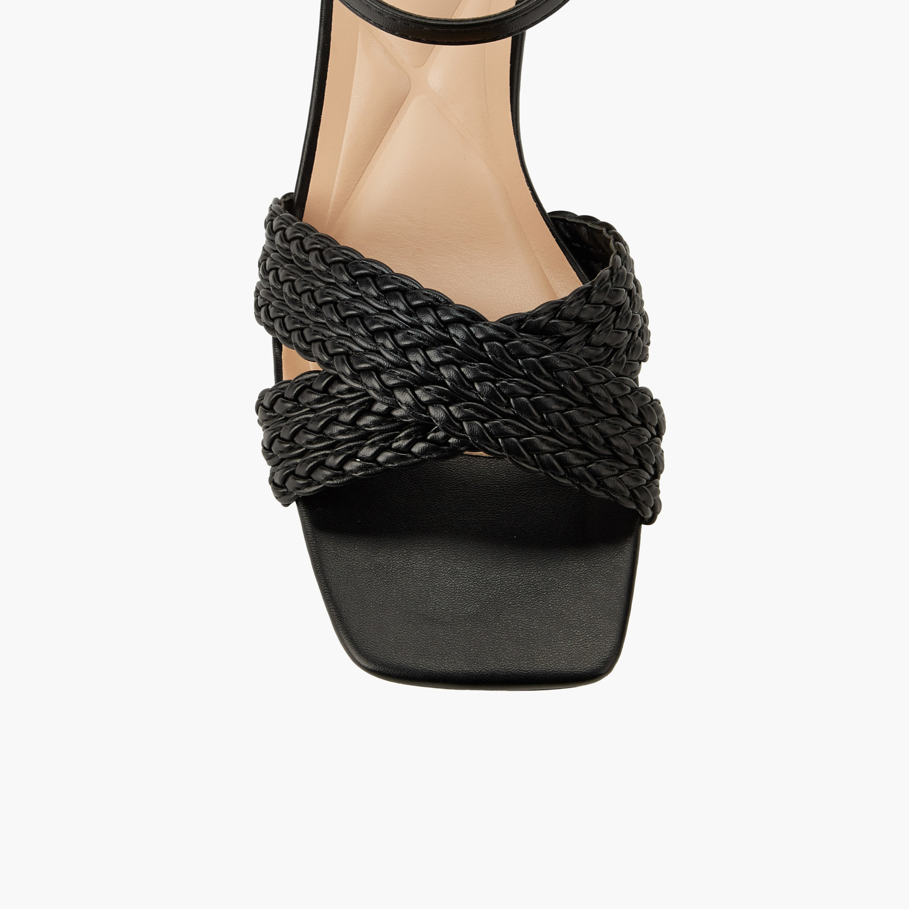Celeste Women Braided Cross Strap Block Heel Sandals-women-shoes-sandals-heeled-image-5