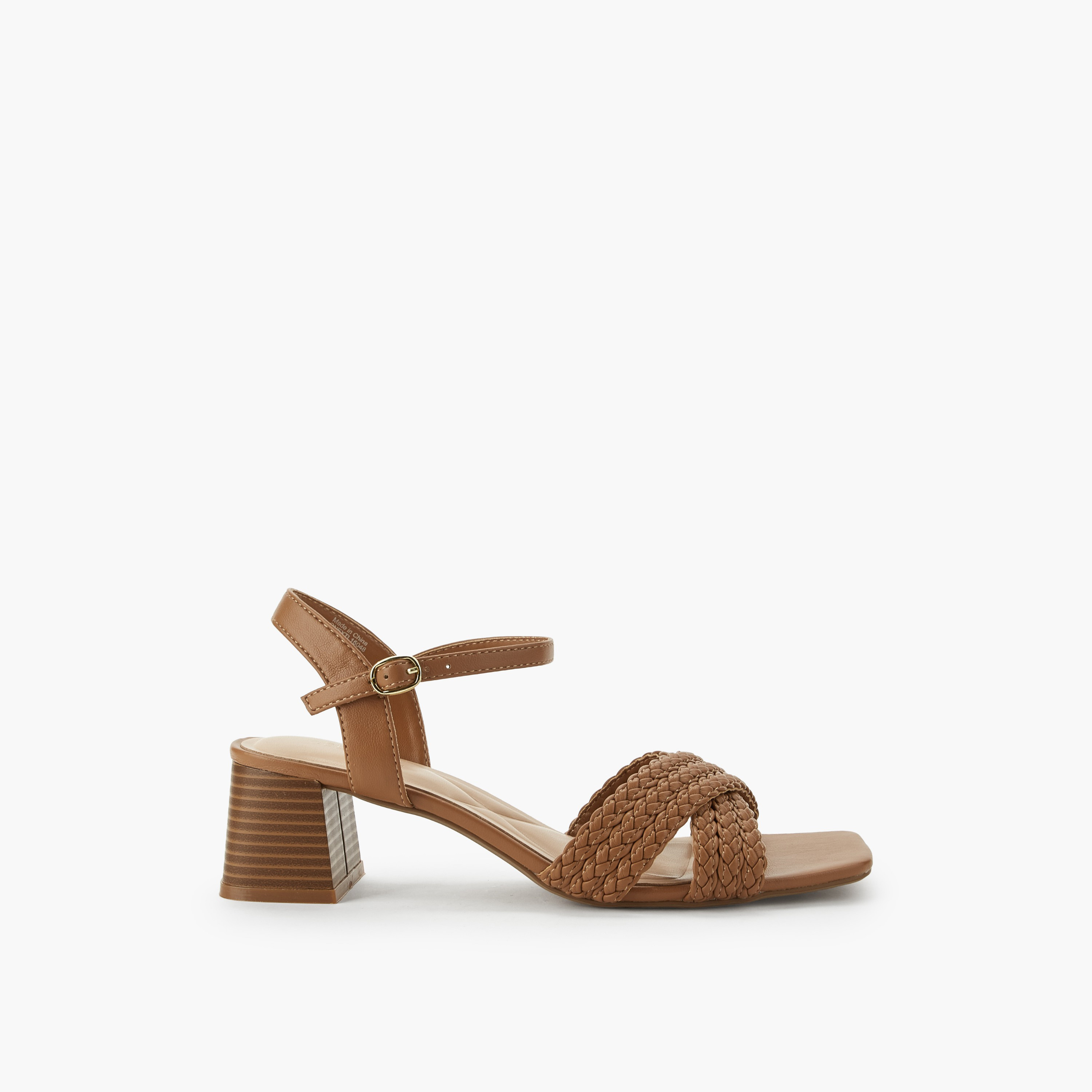 Celeste Women Braided Cross Strap Block Heel Sandals-women-shoes-sandals-heeled-image-3