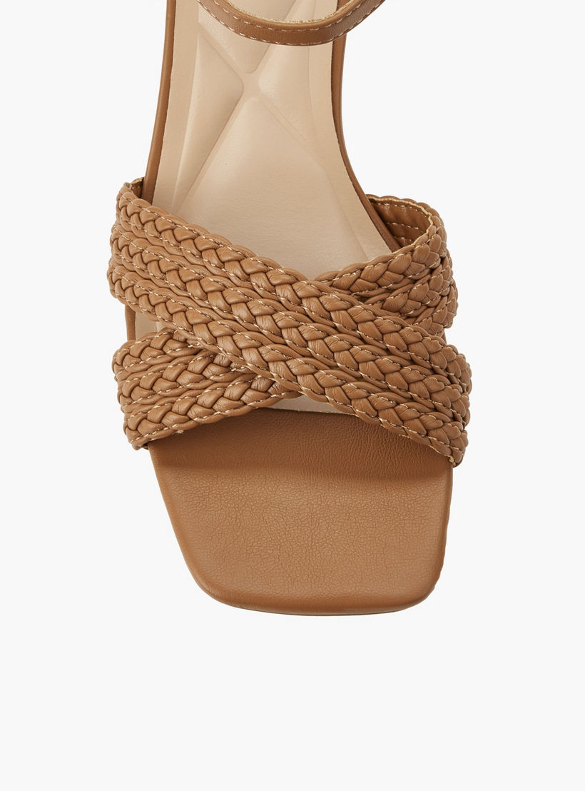 Celeste Women Braided Cross Strap Block Heel Sandals-women-shoes-sandals-heeled-image-4