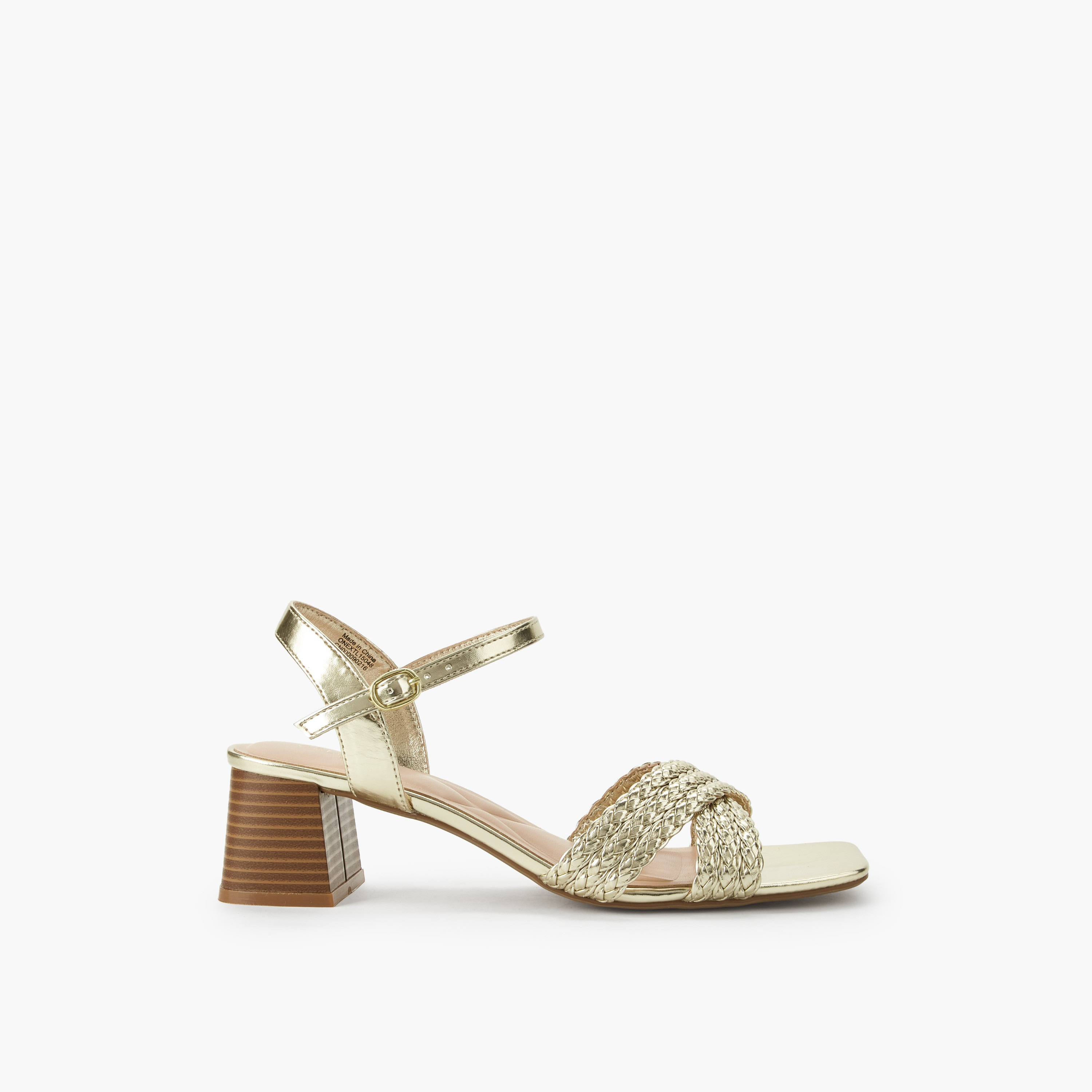 صندل بأحزمة متقاطعة مجدولة وكعب عريض للنساء من سيليست-women-shoes-sandals-heeled-image-3