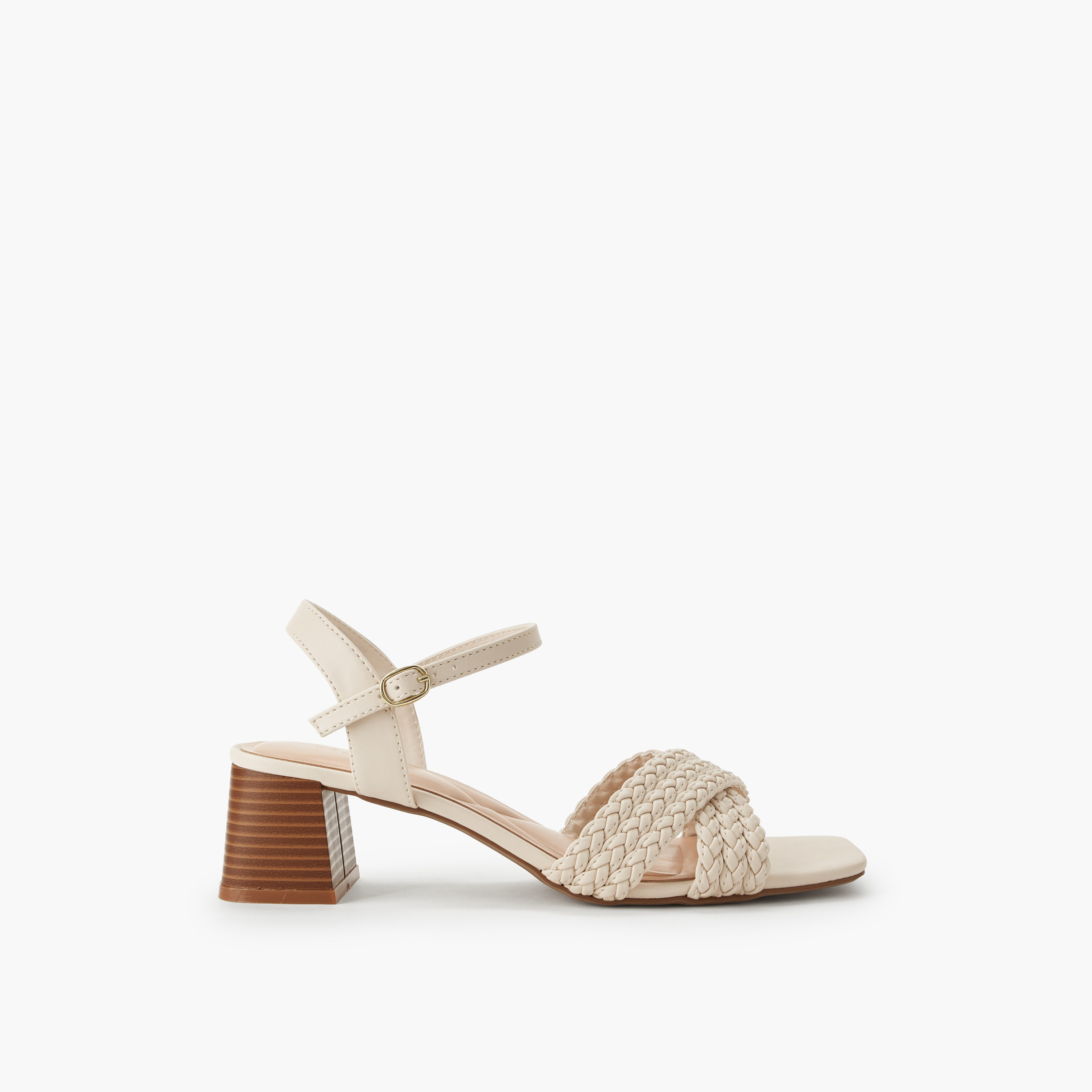 صندل بأحزمة متقاطعة مجدولة وكعب عريض للنساء من سيليست-women-shoes-sandals-heeled-image-3