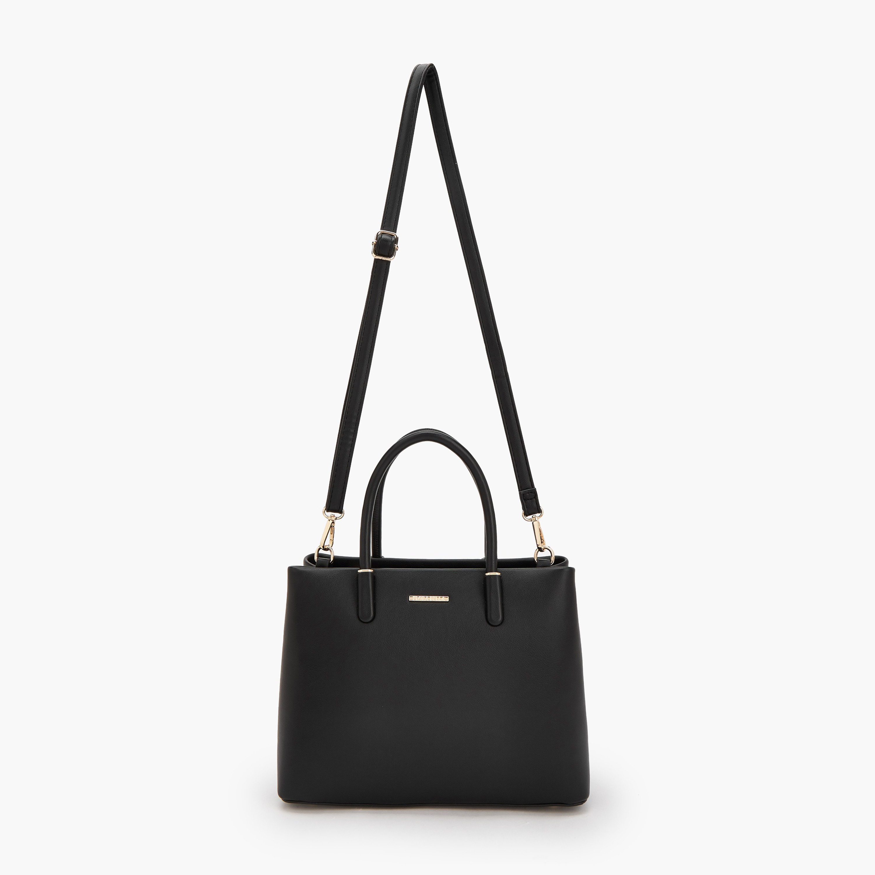 Flora Bella Solid Tote Bag with Detachable Strap-women-bagsandwallets-handbags-image-2