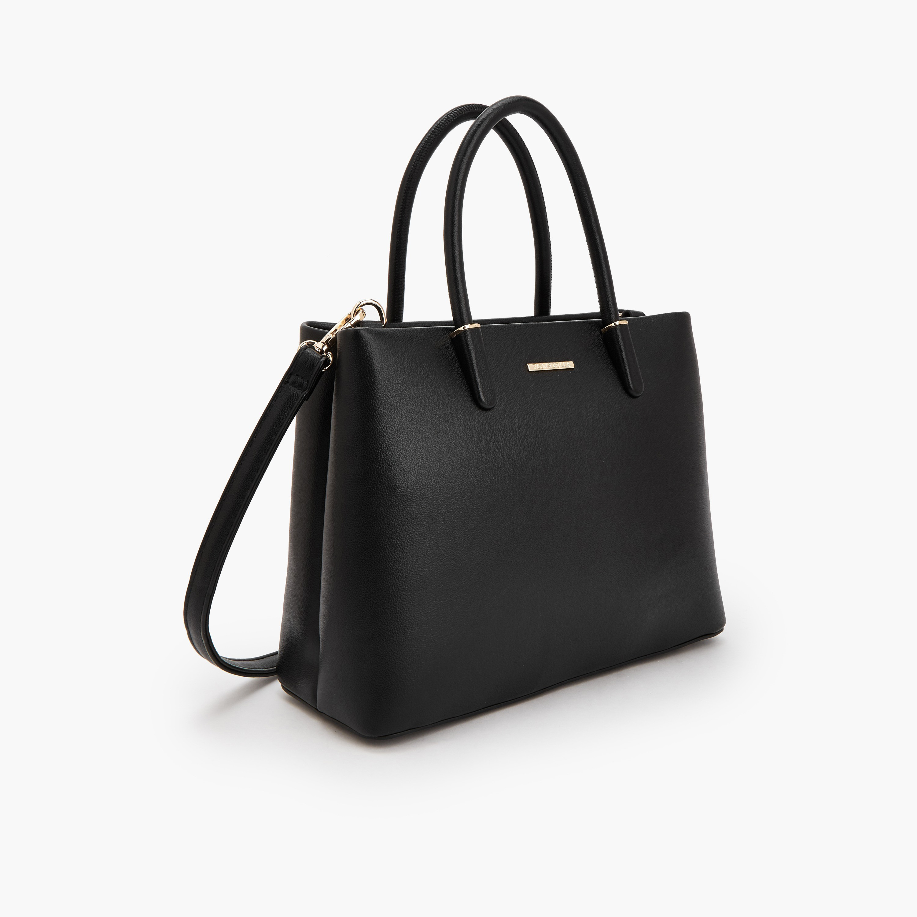 Flora Bella Solid Tote Bag with Detachable Strap-women-bagsandwallets-handbags-image-3