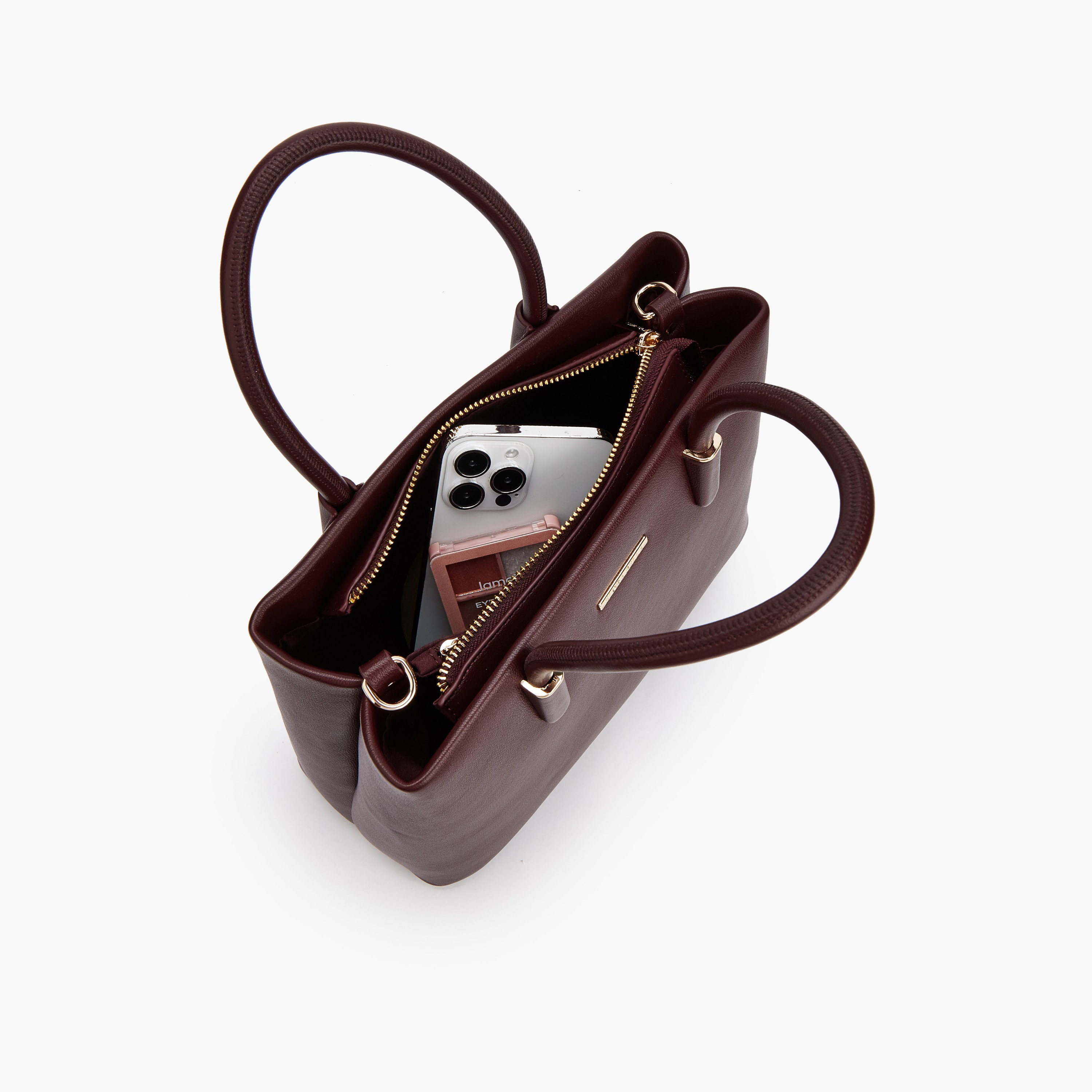 Flora Bella Solid Tote Bag with Detachable Strap-women-bagsandwallets-handbags-image-7