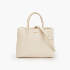 شنطة توتي سادة بحزام قابل للفصل من فلورا بيلا-women-bagsandwallets-handbags-image-1