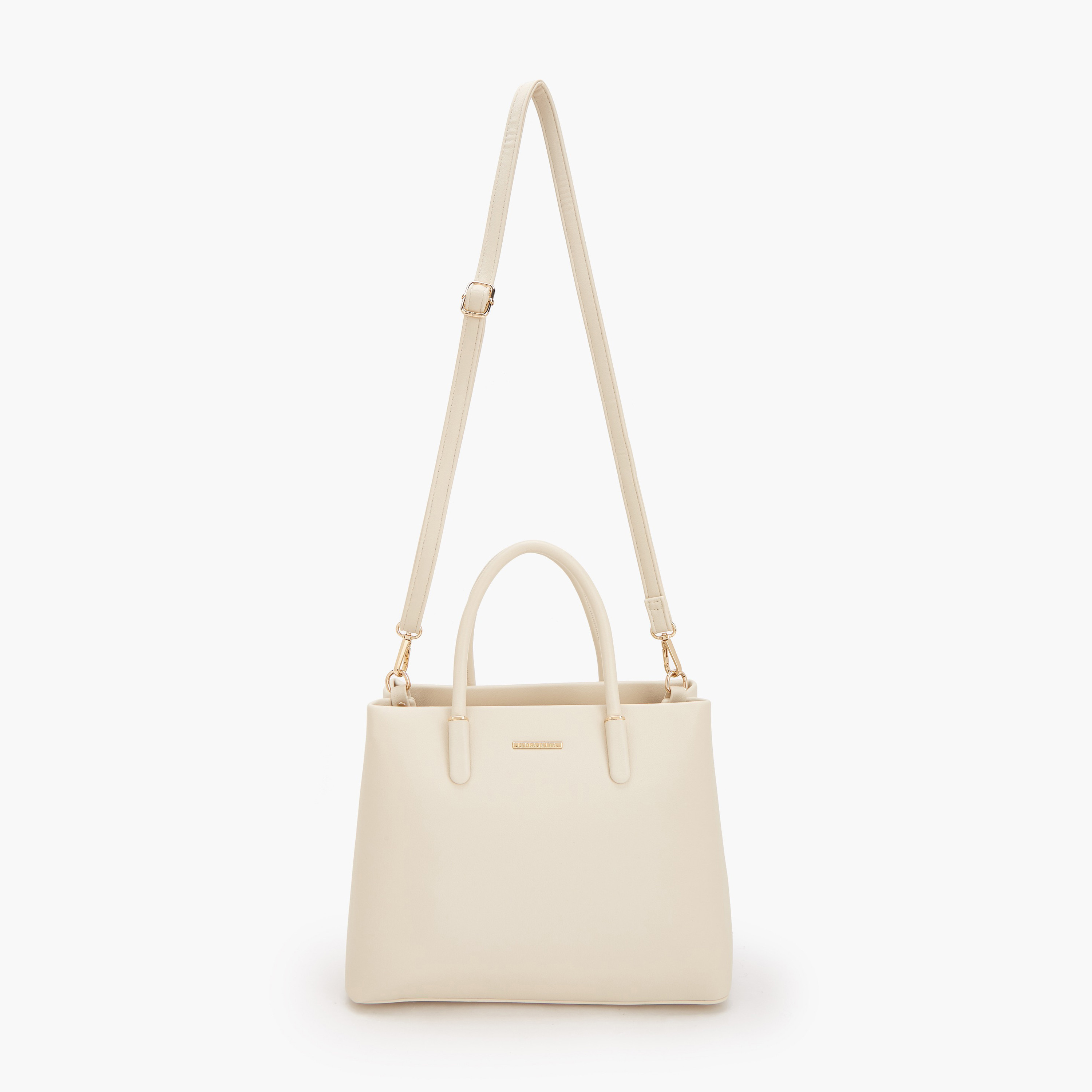 شنطة توتي سادة بحزام قابل للفصل من فلورا بيلا-women-bagsandwallets-handbags-image-2