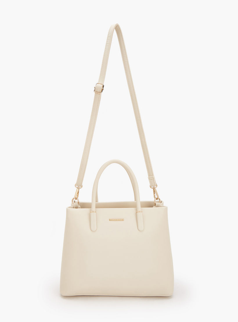 شنطة توتي سادة بحزام قابل للفصل من فلورا بيلا-women-bagsandwallets-handbags-image-2