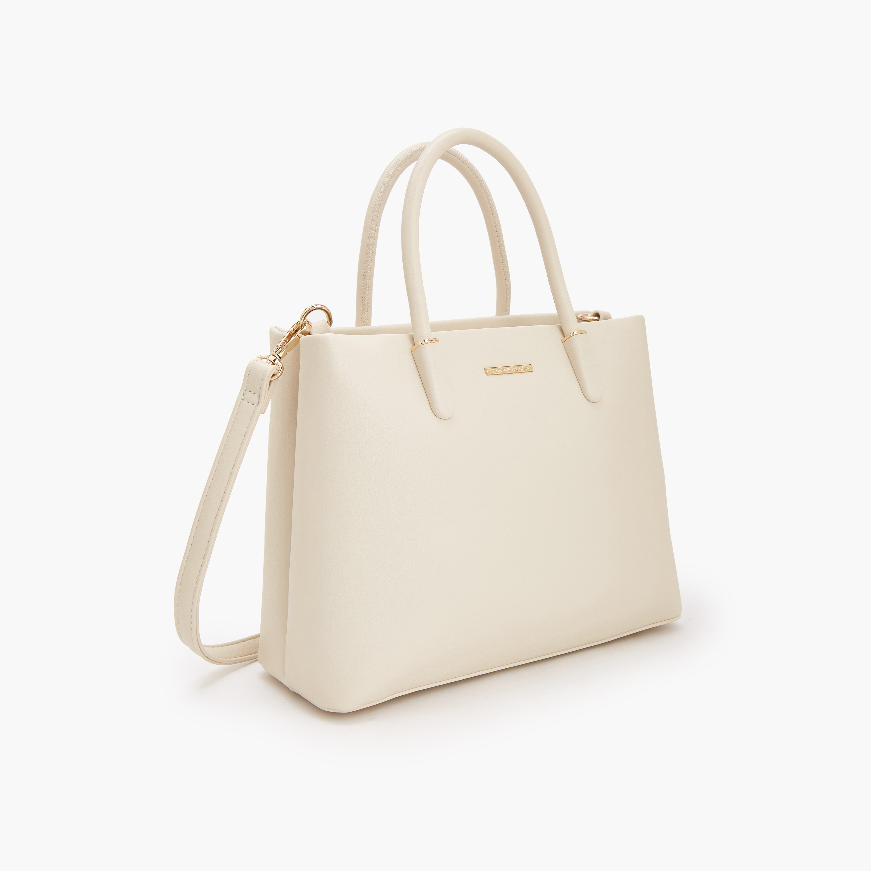 شنطة توتي سادة بحزام قابل للفصل من فلورا بيلا-women-bagsandwallets-handbags-image-3