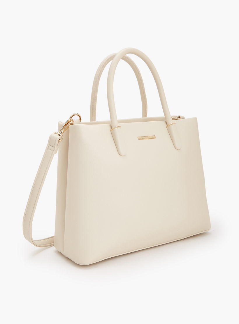 شنطة توتي سادة بحزام قابل للفصل من فلورا بيلا-women-bagsandwallets-handbags-image-3
