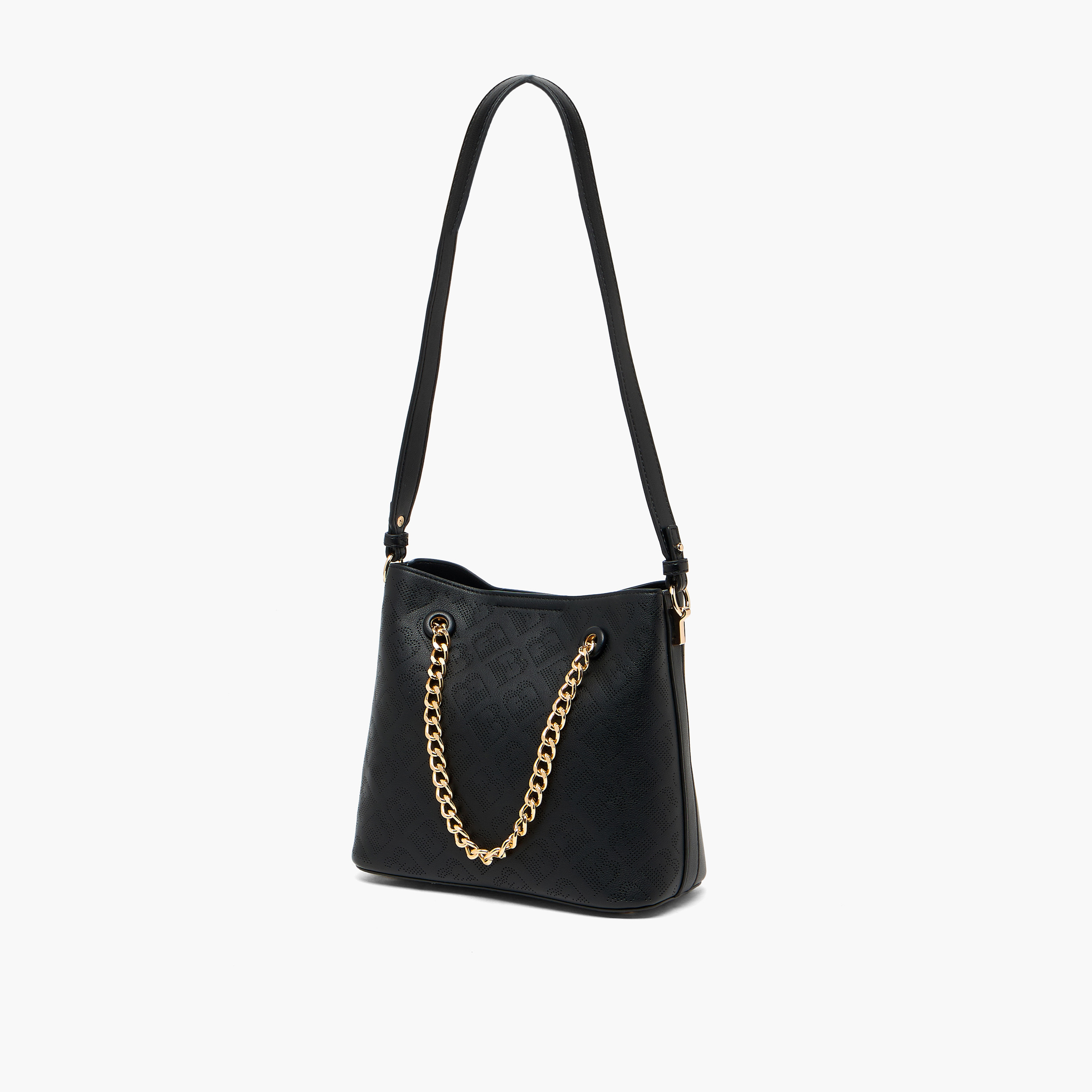 شنطة كتف بارزة الملمس بحزام سلسلة من فلورا بيلا-women-bagsandwallets-handbags-image-2