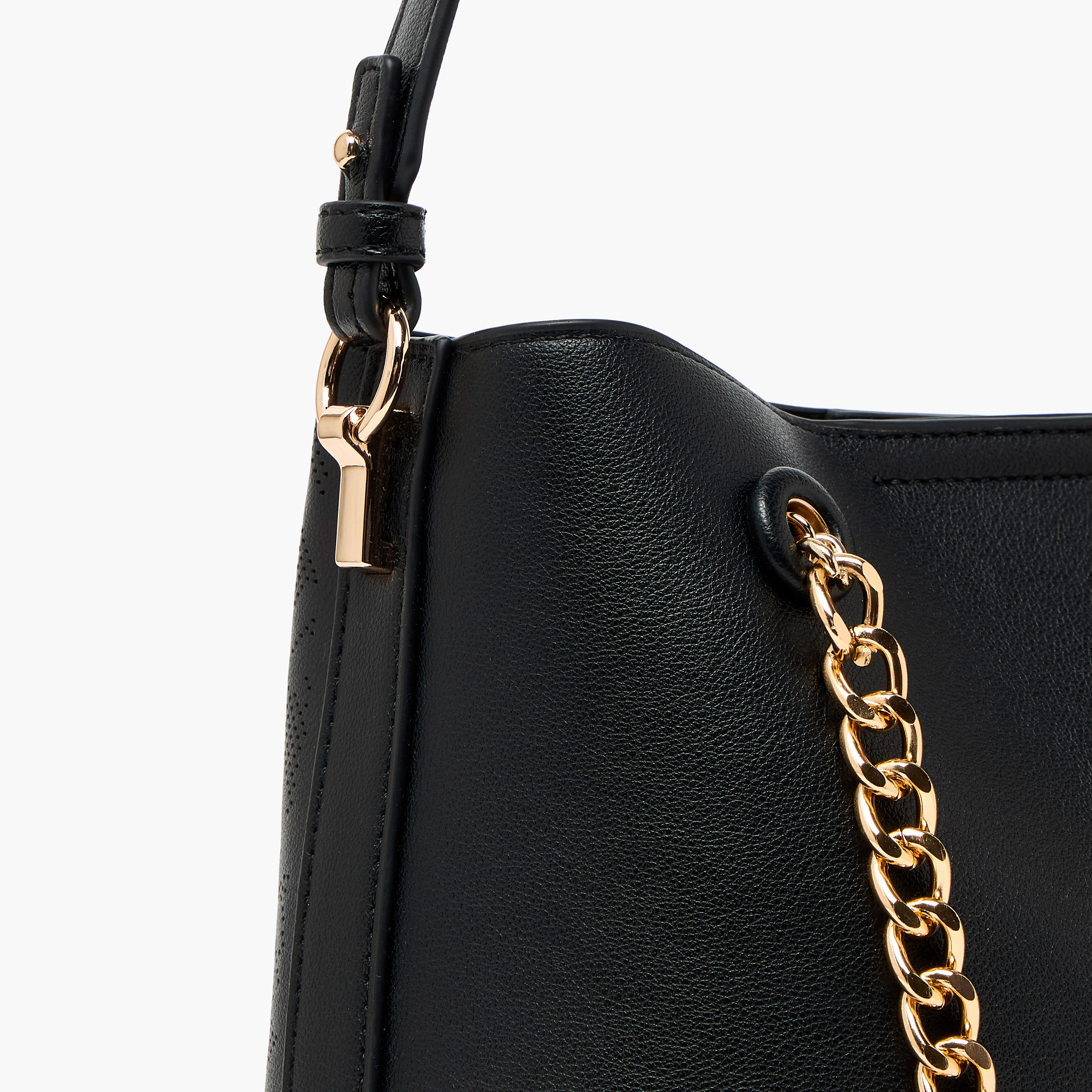 شنطة كتف بارزة الملمس بحزام سلسلة من فلورا بيلا-women-bagsandwallets-handbags-image-5