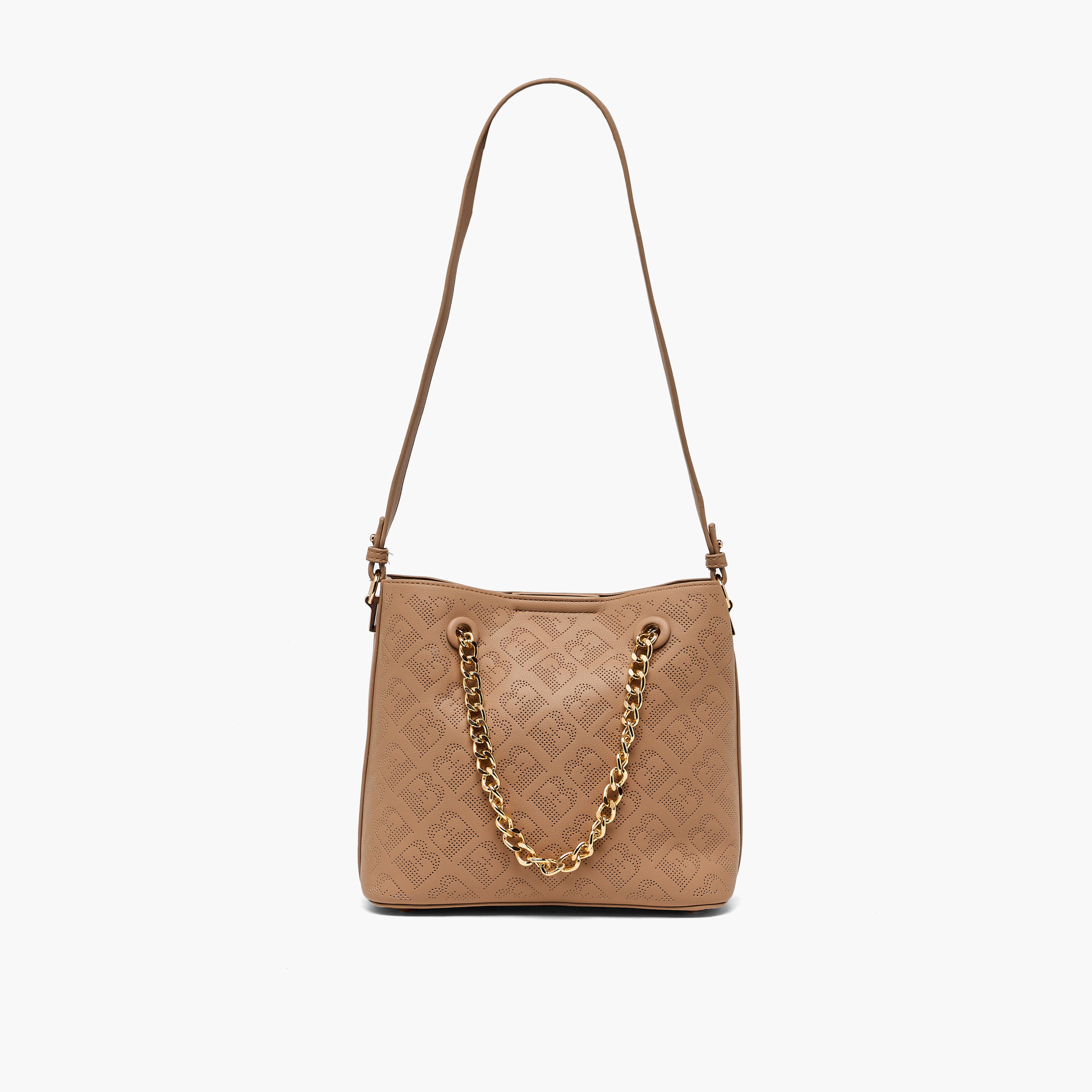 شنطة كتف بارزة الملمس بحزام سلسلة من فلورا بيلا-women-bagsandwallets-handbags-image-1