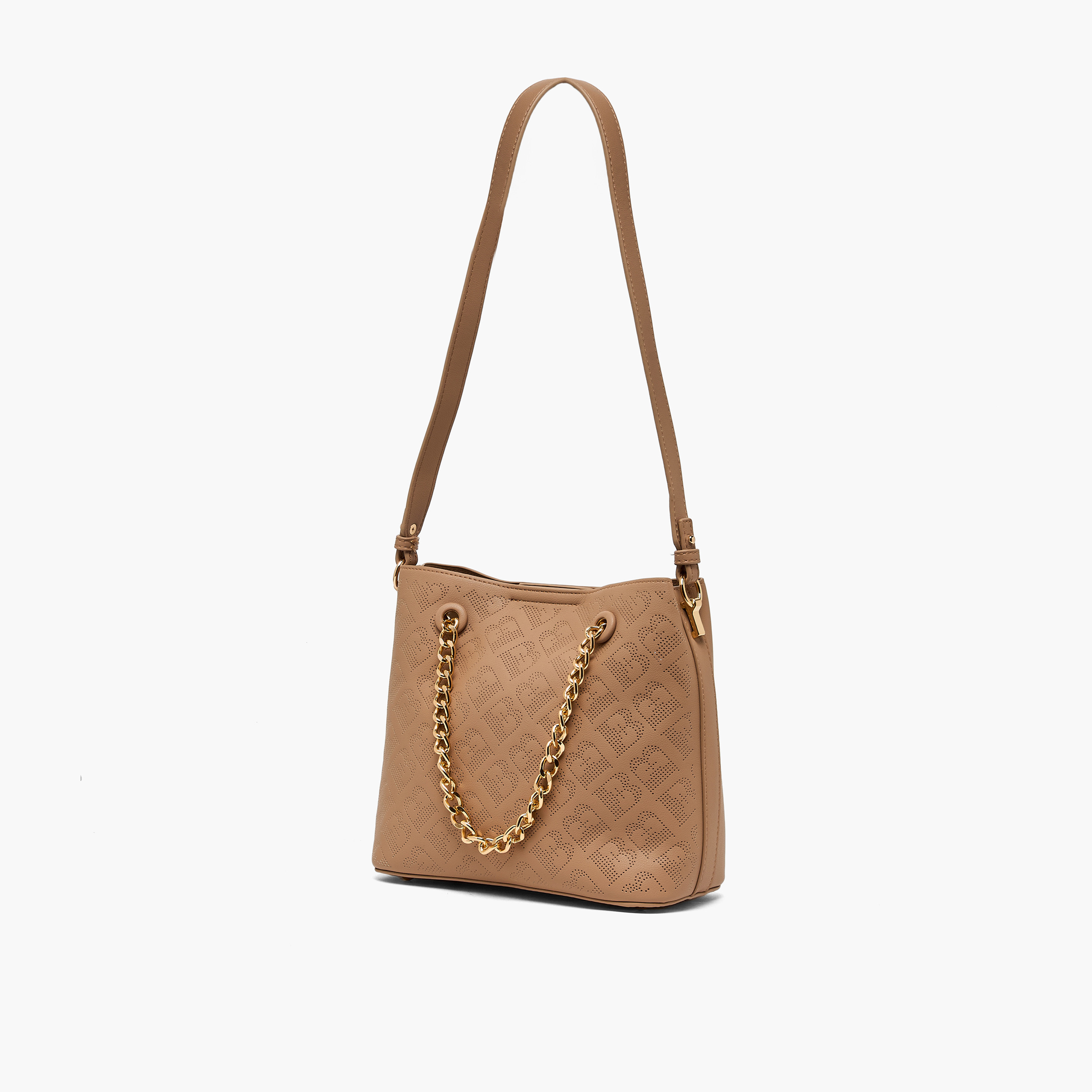 شنطة كتف بارزة الملمس بحزام سلسلة من فلورا بيلا-women-bagsandwallets-handbags-image-2