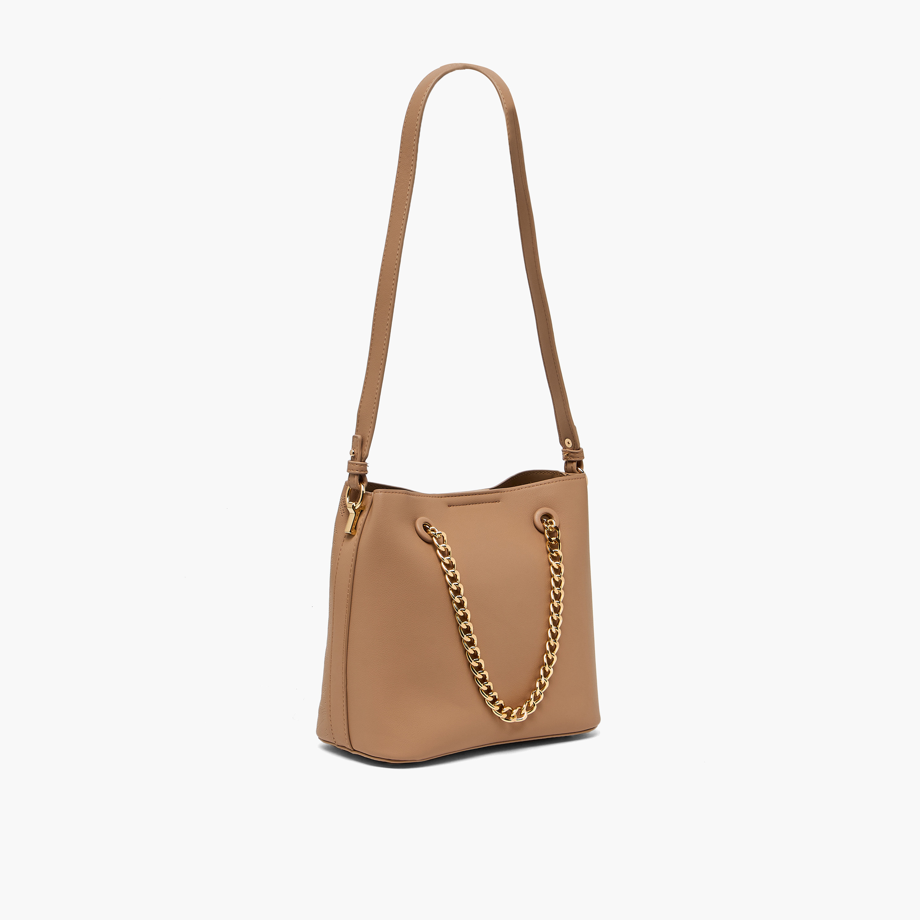 شنطة كتف بارزة الملمس بحزام سلسلة من فلورا بيلا-women-bagsandwallets-handbags-image-3