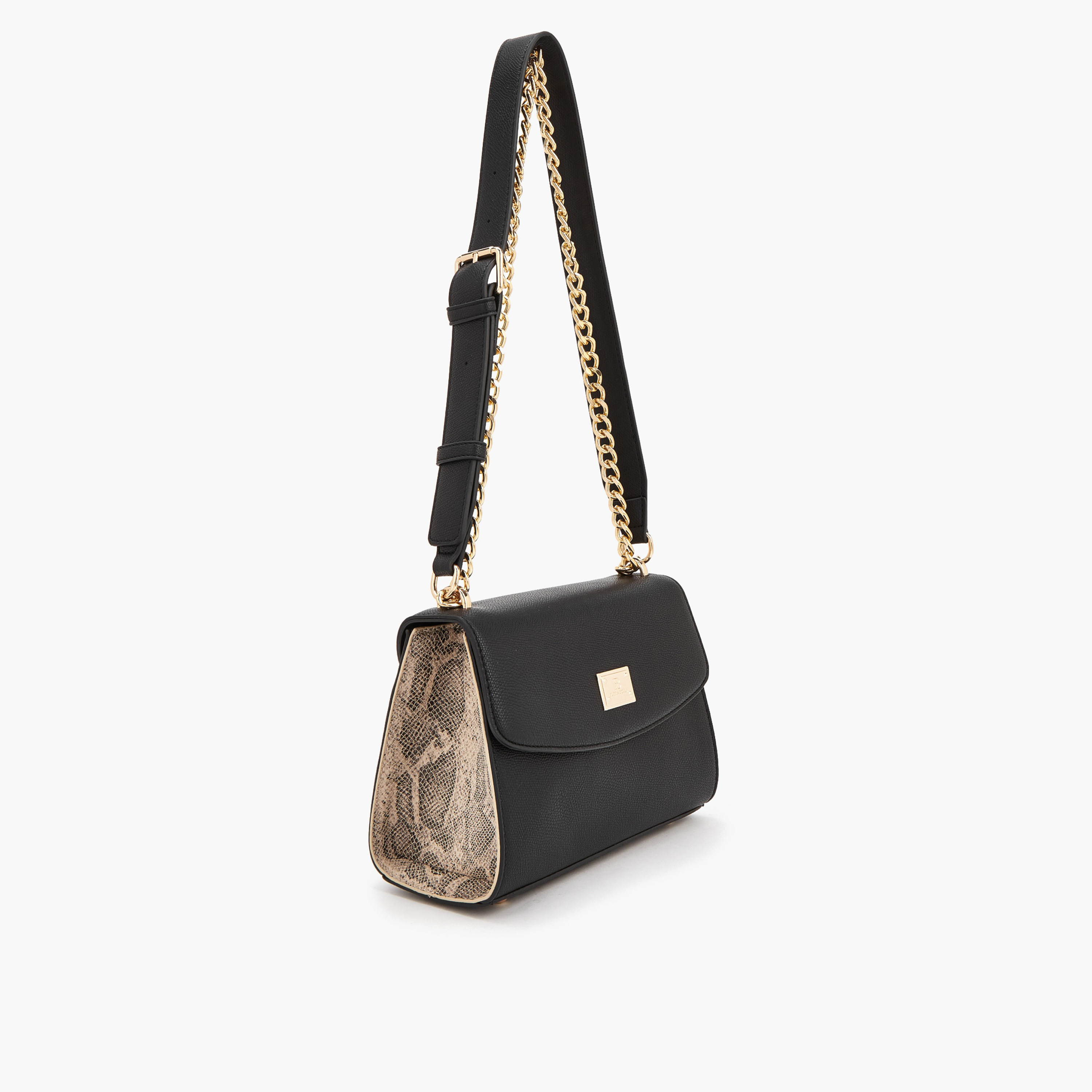 Flora Bella Textured Crossbody Bag with Chain Strap-women-bagsandwallets-handbags-image-3