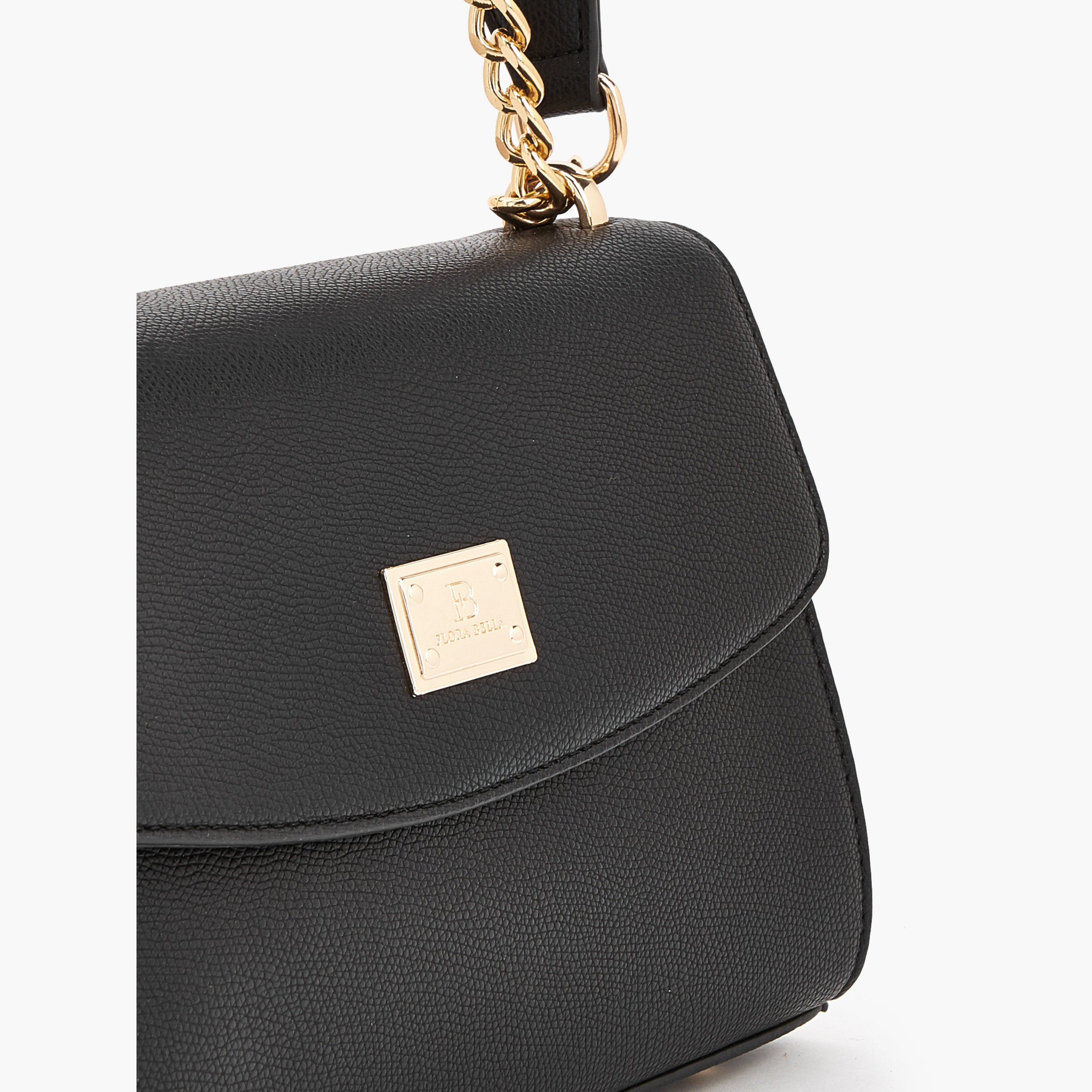 Flora Bella Textured Crossbody Bag with Chain Strap-women-bagsandwallets-handbags-image-4