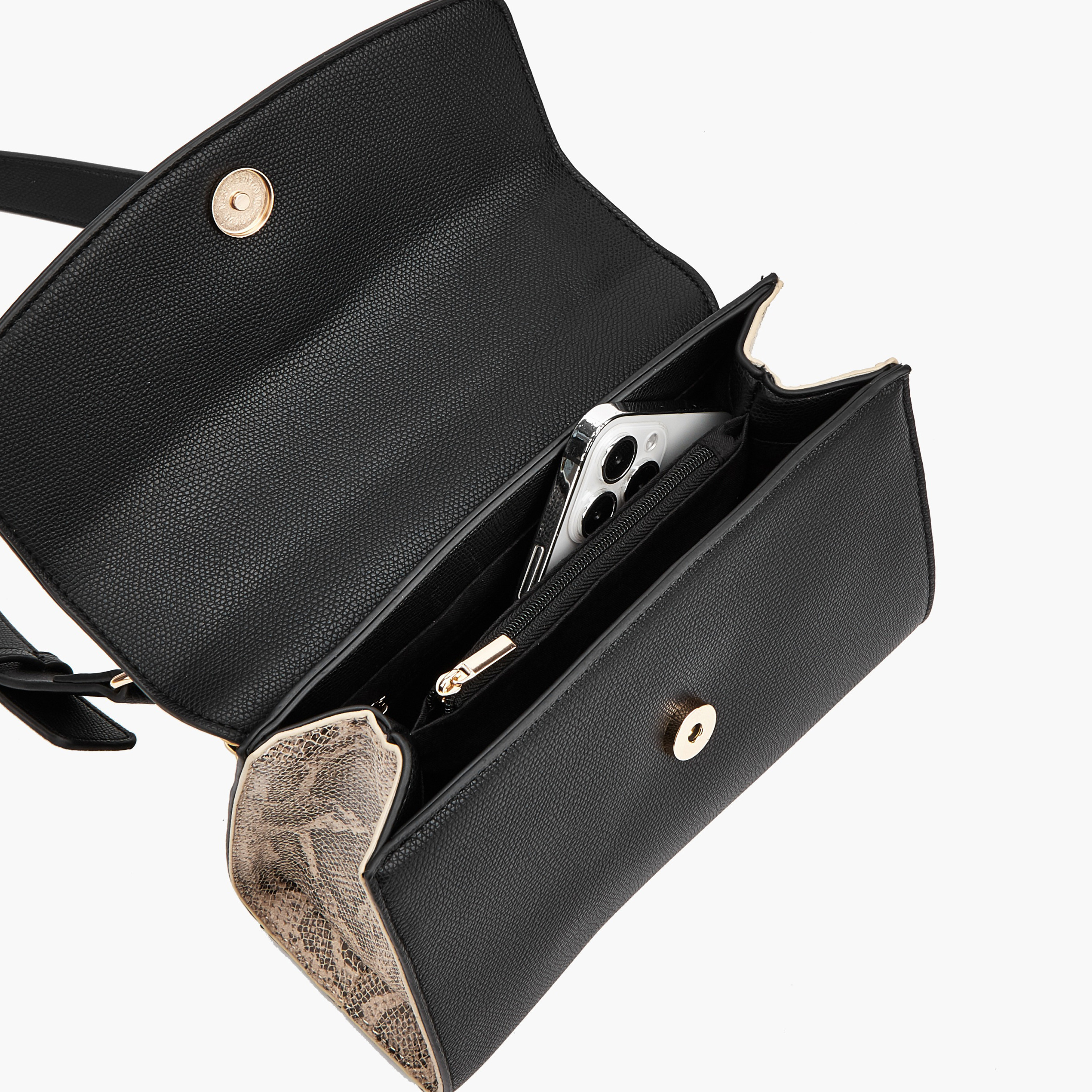 Flora Bella Textured Crossbody Bag with Chain Strap-women-bagsandwallets-handbags-image-7