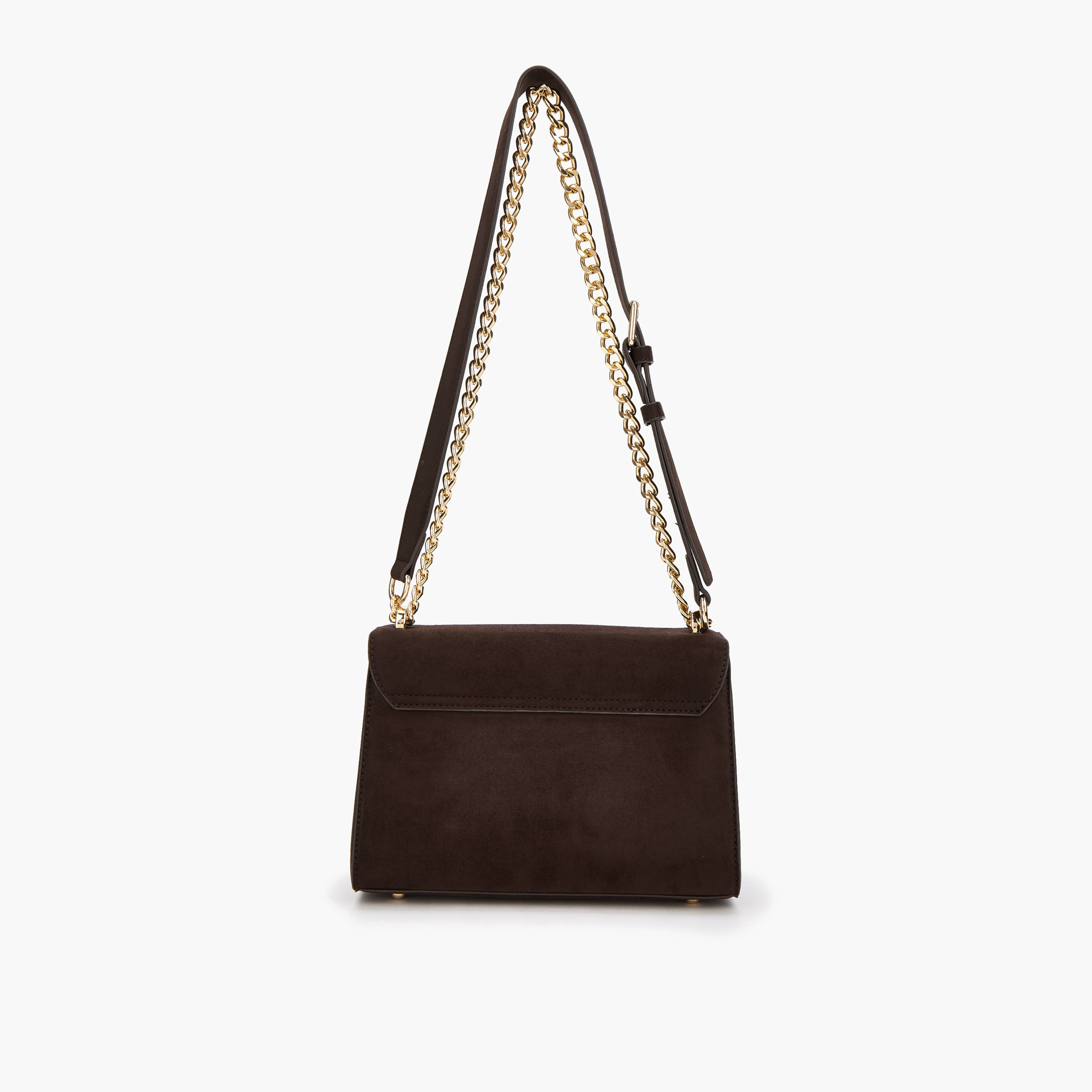Flora Bella Textured Crossbody Bag with Chain Strap-women-bagsandwallets-handbags-image-2