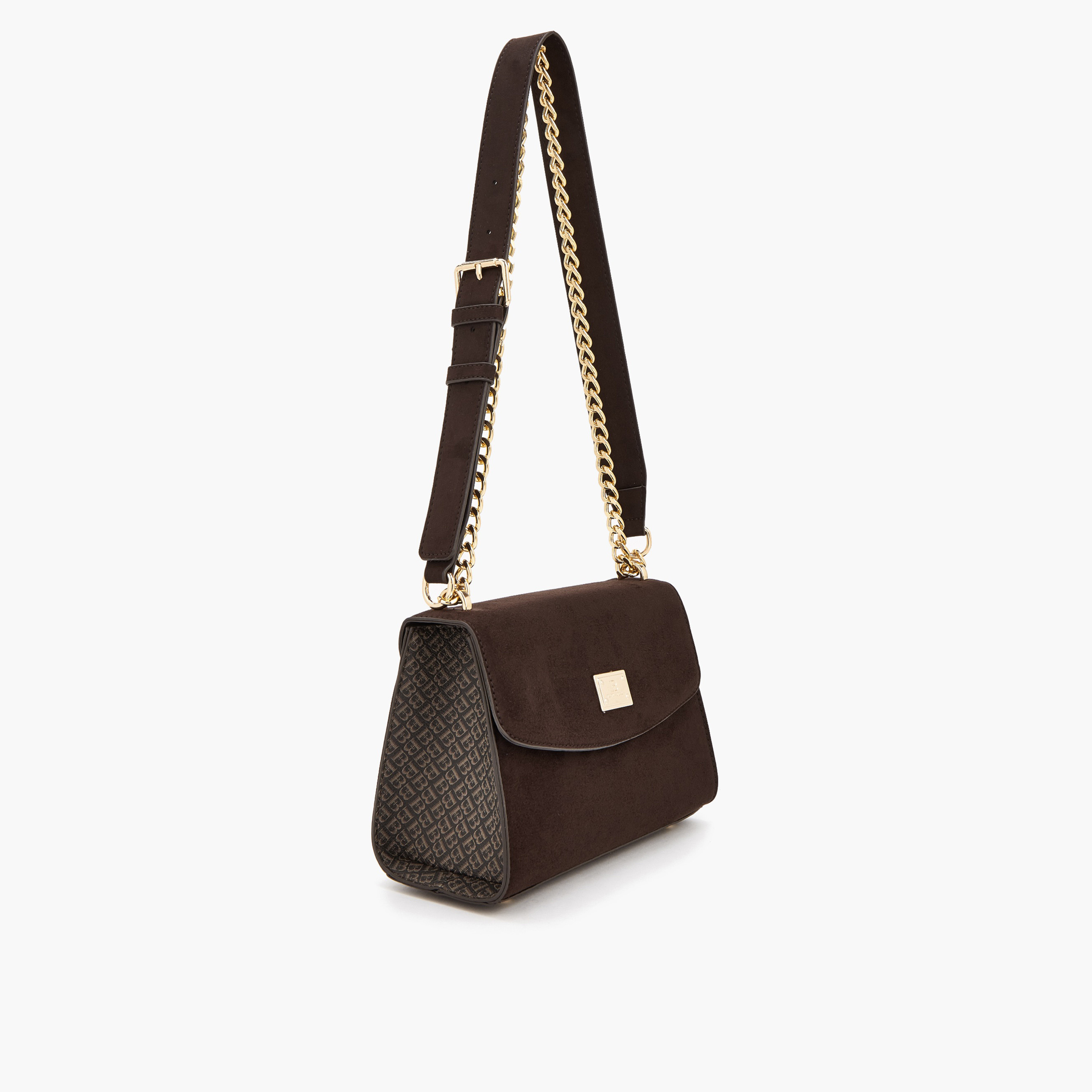 Flora Bella Textured Crossbody Bag with Chain Strap-women-bagsandwallets-handbags-image-3