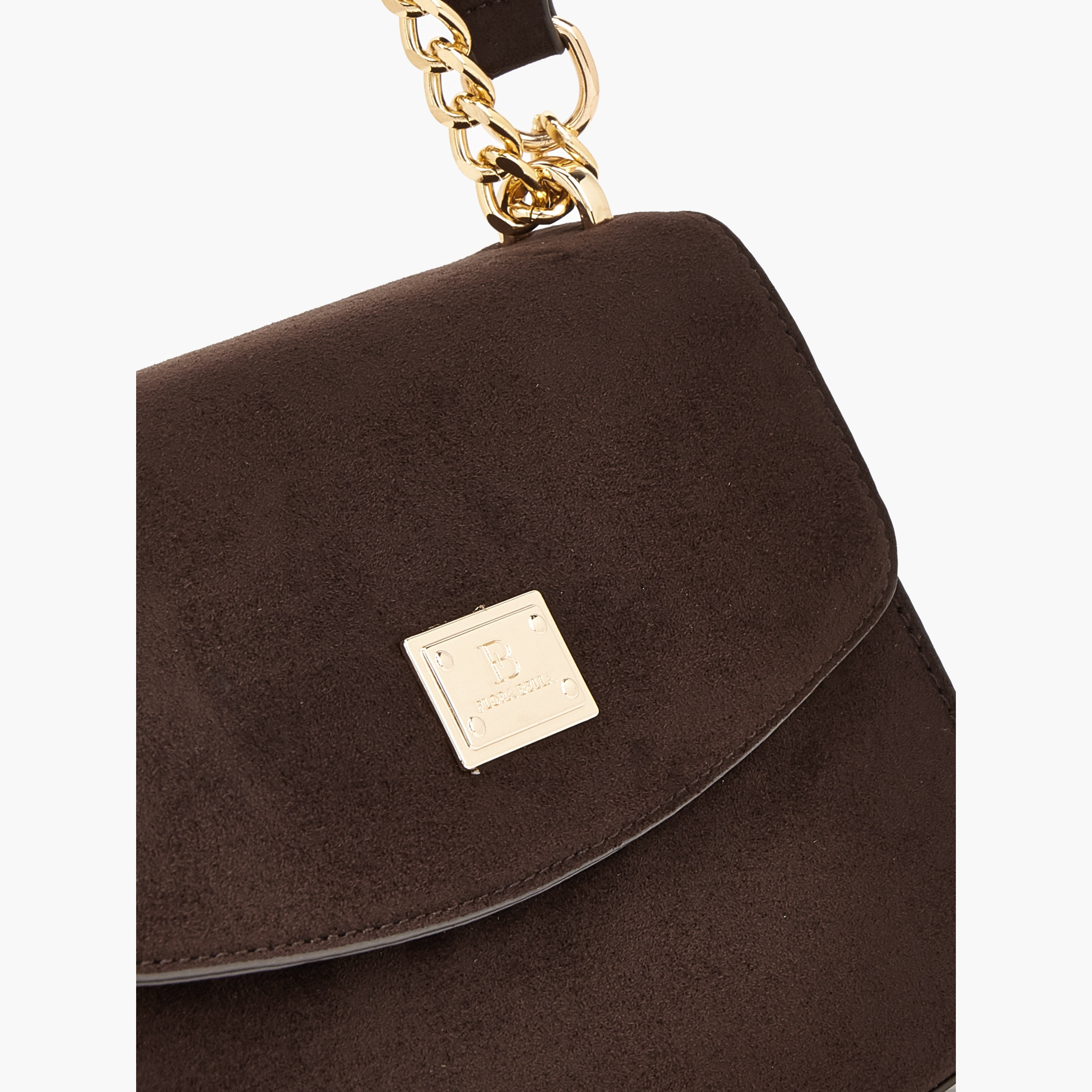 Flora Bella Textured Crossbody Bag with Chain Strap-women-bagsandwallets-handbags-image-4
