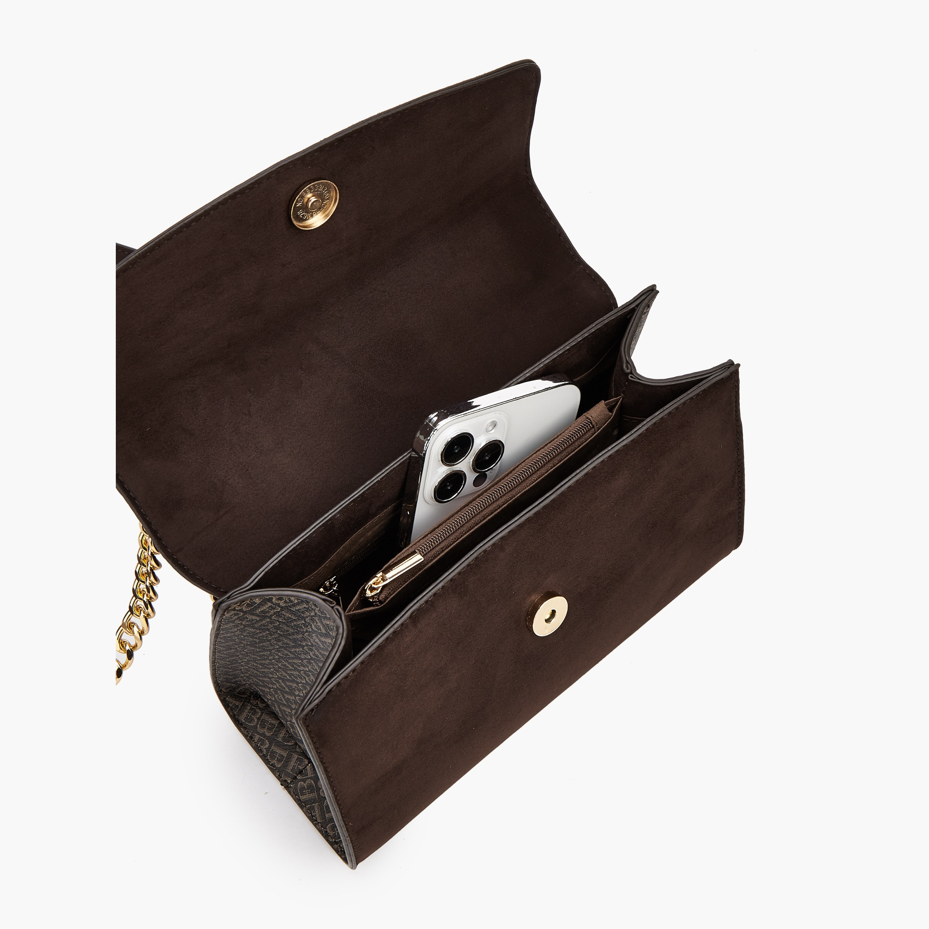 Flora Bella Textured Crossbody Bag with Chain Strap-women-bagsandwallets-handbags-image-7